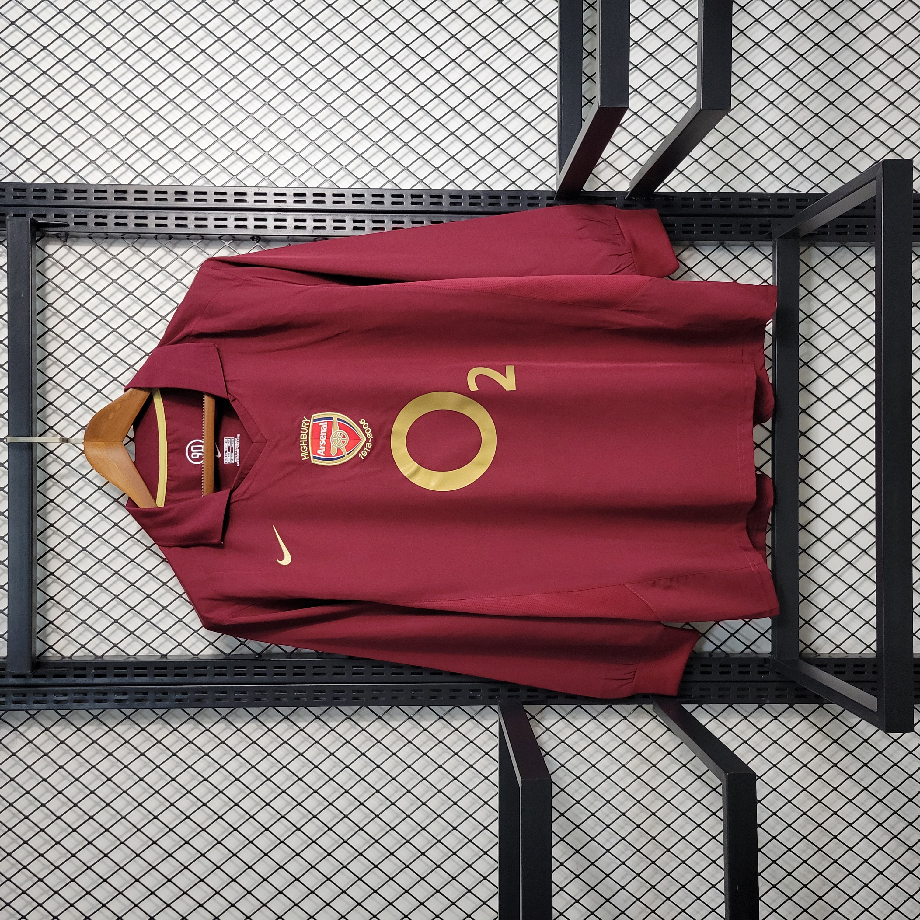 Retro Arsenal 05-06 Home Stadium Long Sleeve Jersey - JerseysGala