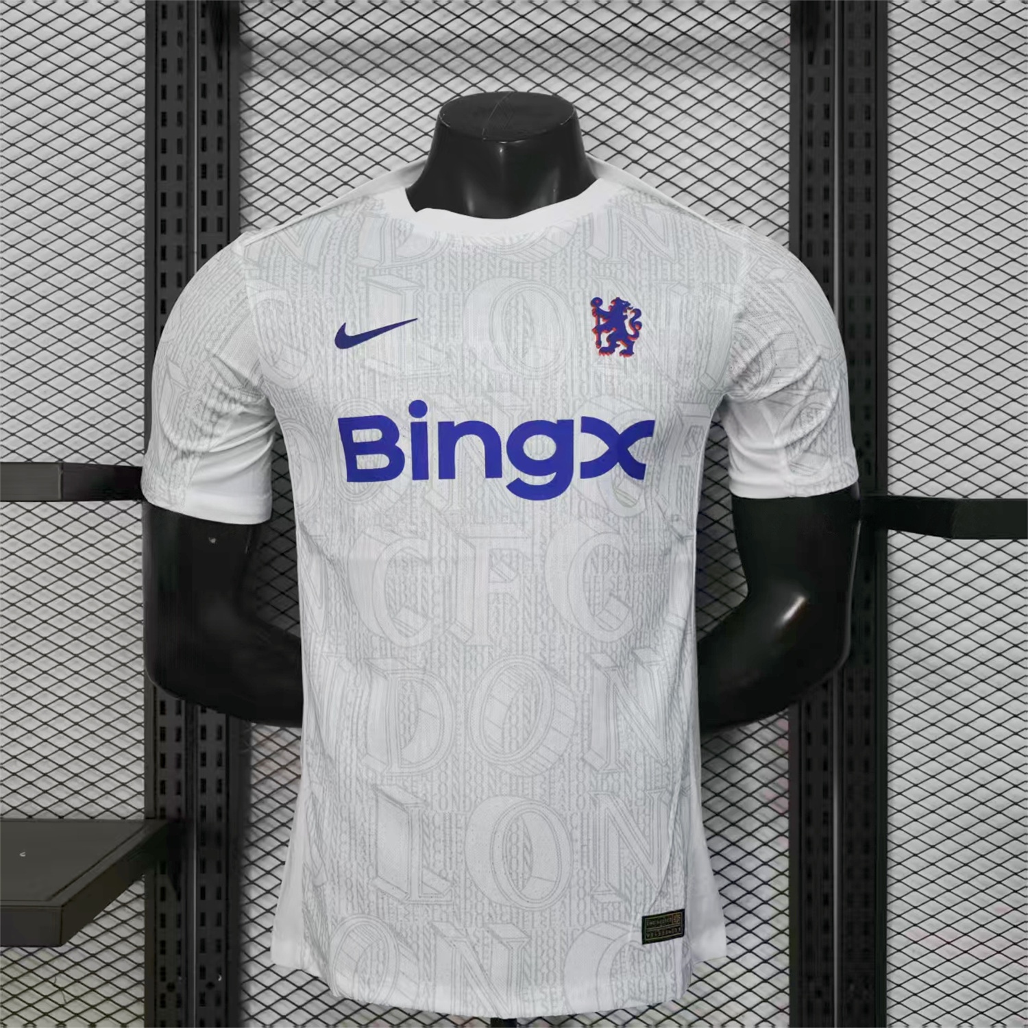 C.H.E.L.S.E.A 25-26 White Pre-Match Training Jersey - Player Version - JerseysGala