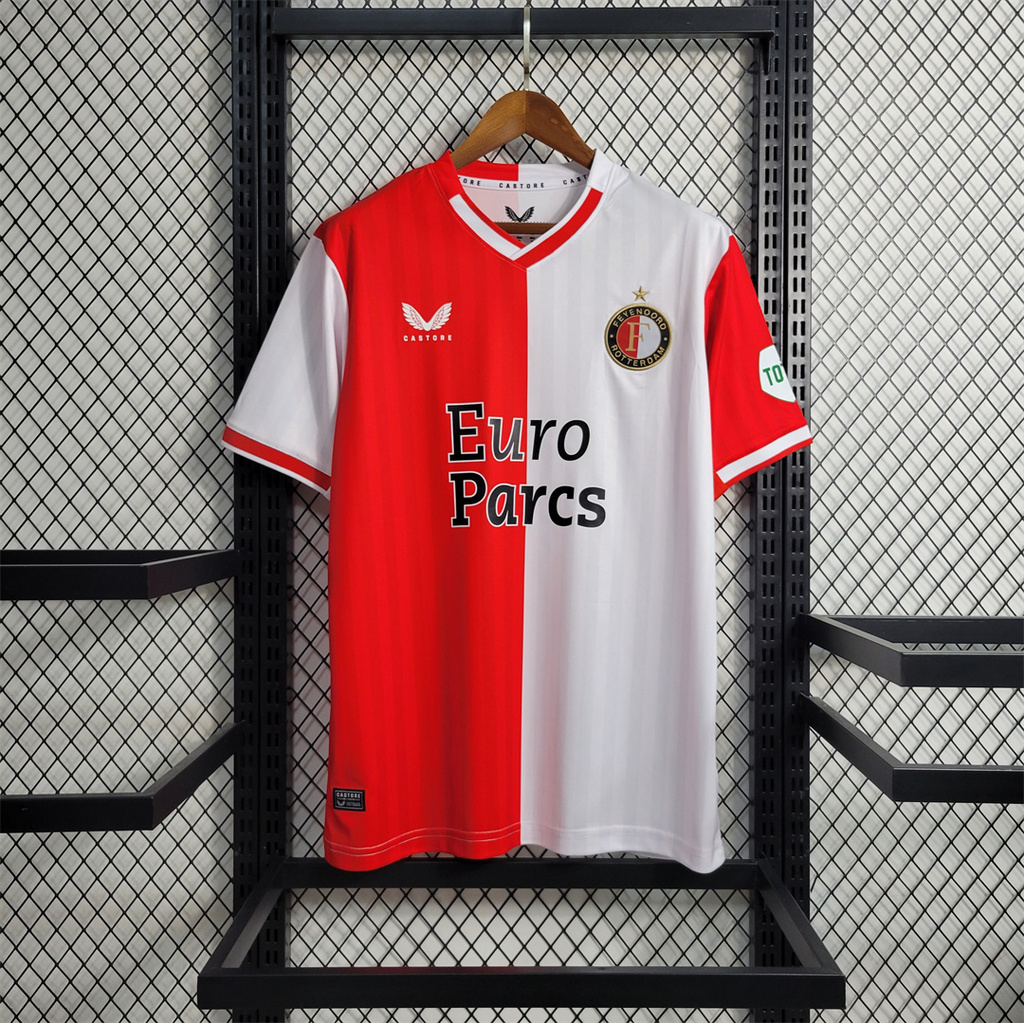 Feyenoord 23-24 Home Stadium Jersey - Fans Version - JerseysGala