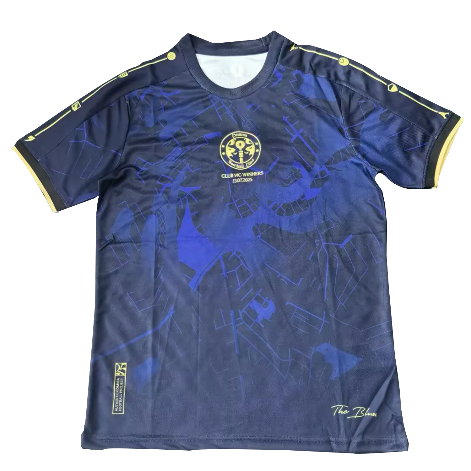 C.H.E.L.S.E.A 25-26 Club World Cup Commemorative Edition Blue T-shirts - JerseysGala