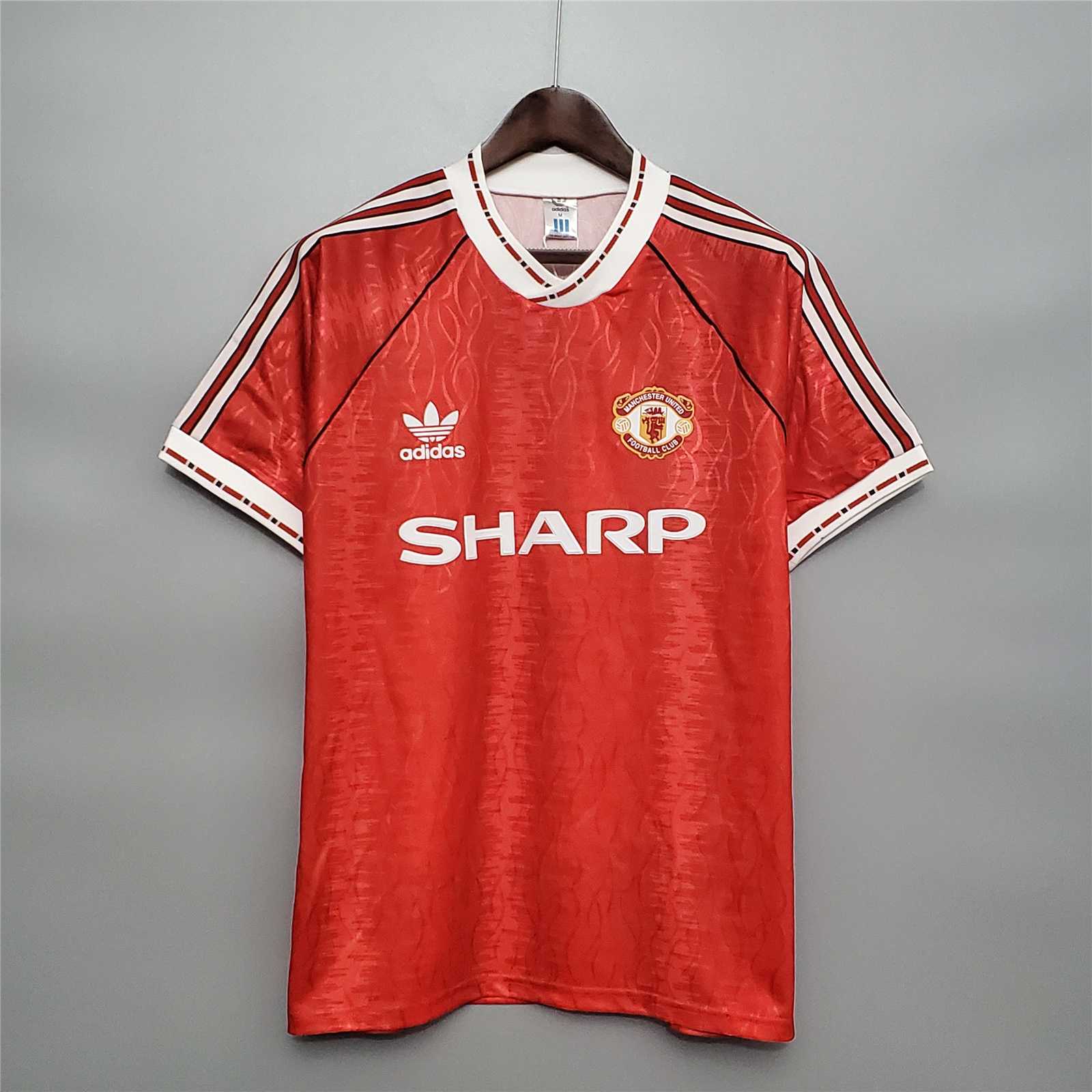 Retro Manchester United 91-92 Home Jersey - JerseysGala