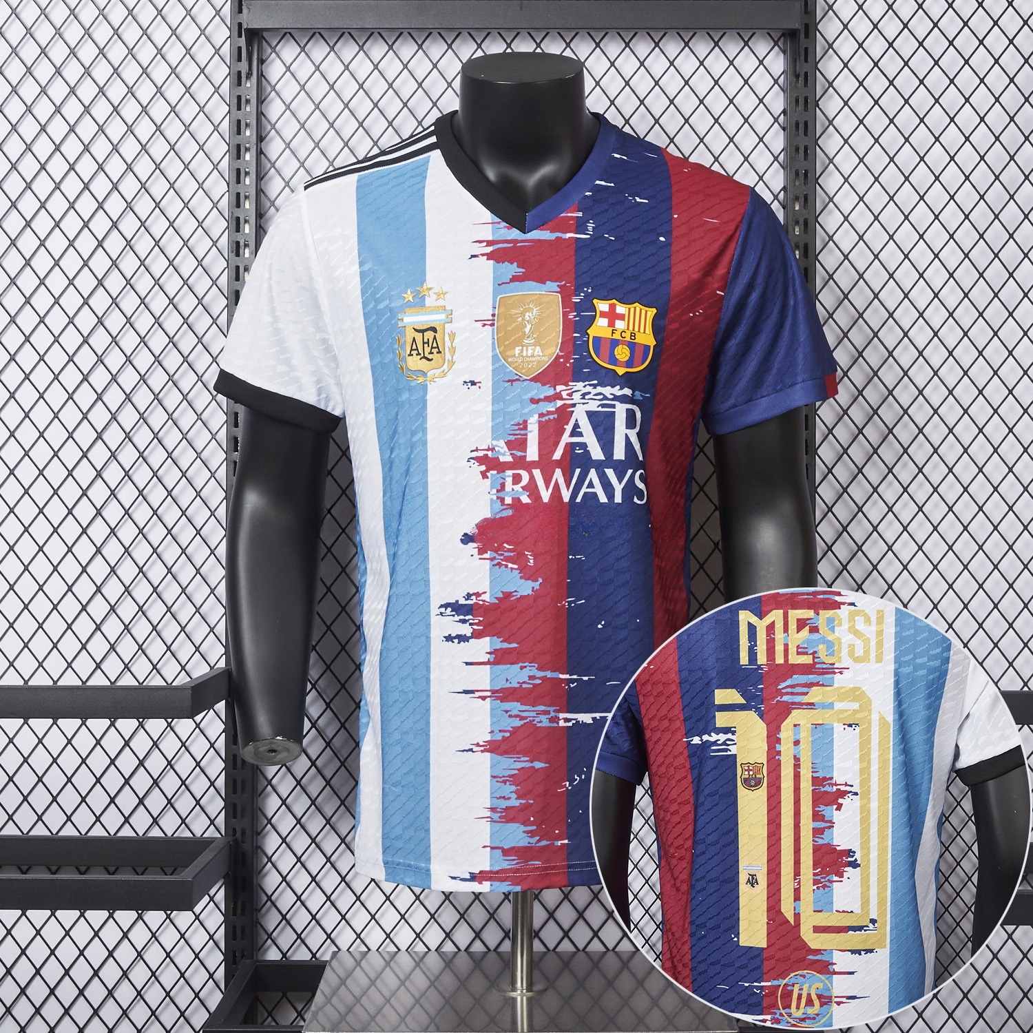 Messi 25-26 Argentina & Barcelona Special Jersey - Player Version - JerseysGala