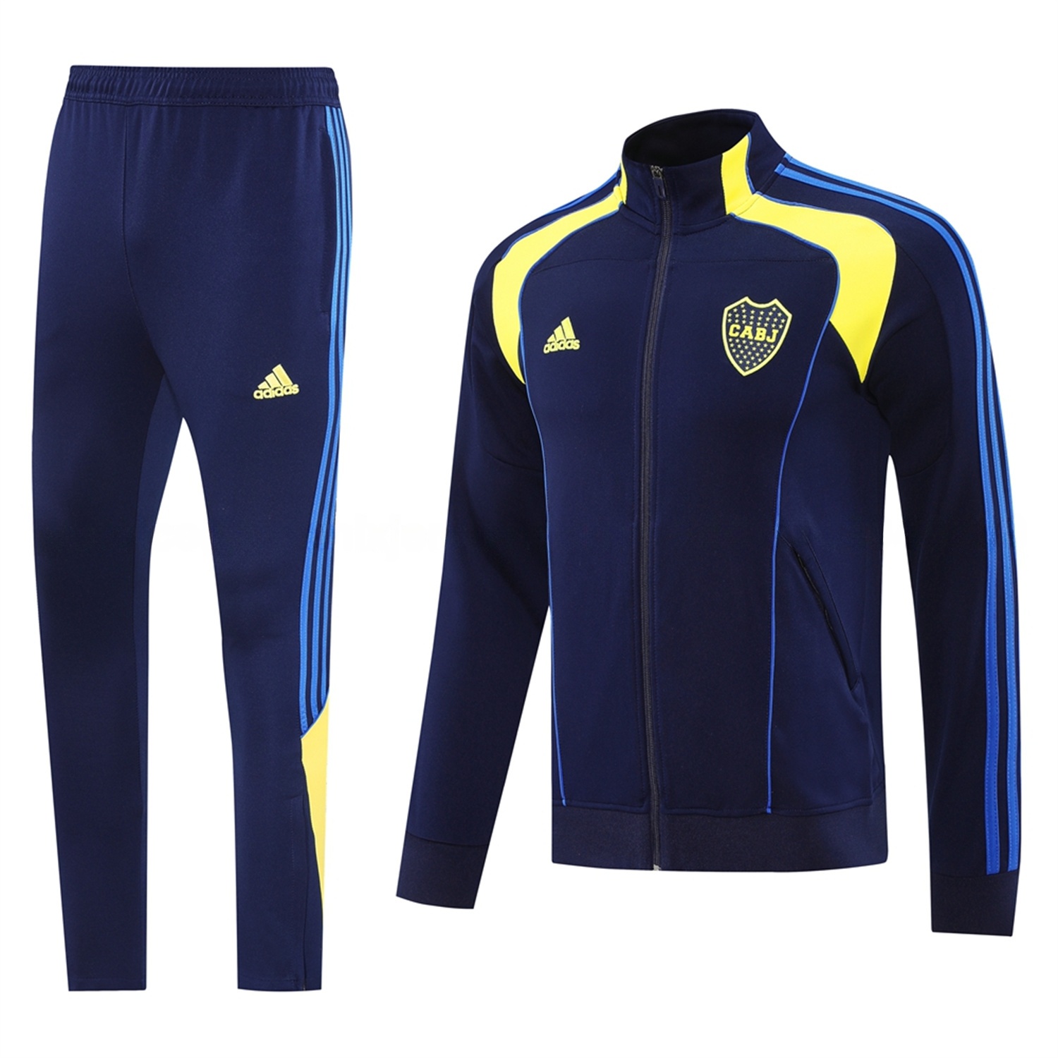Boca Juniors 25-26 Jacket Training Tracksuit - Royal Blue Jackets & Pants - JerseysGala