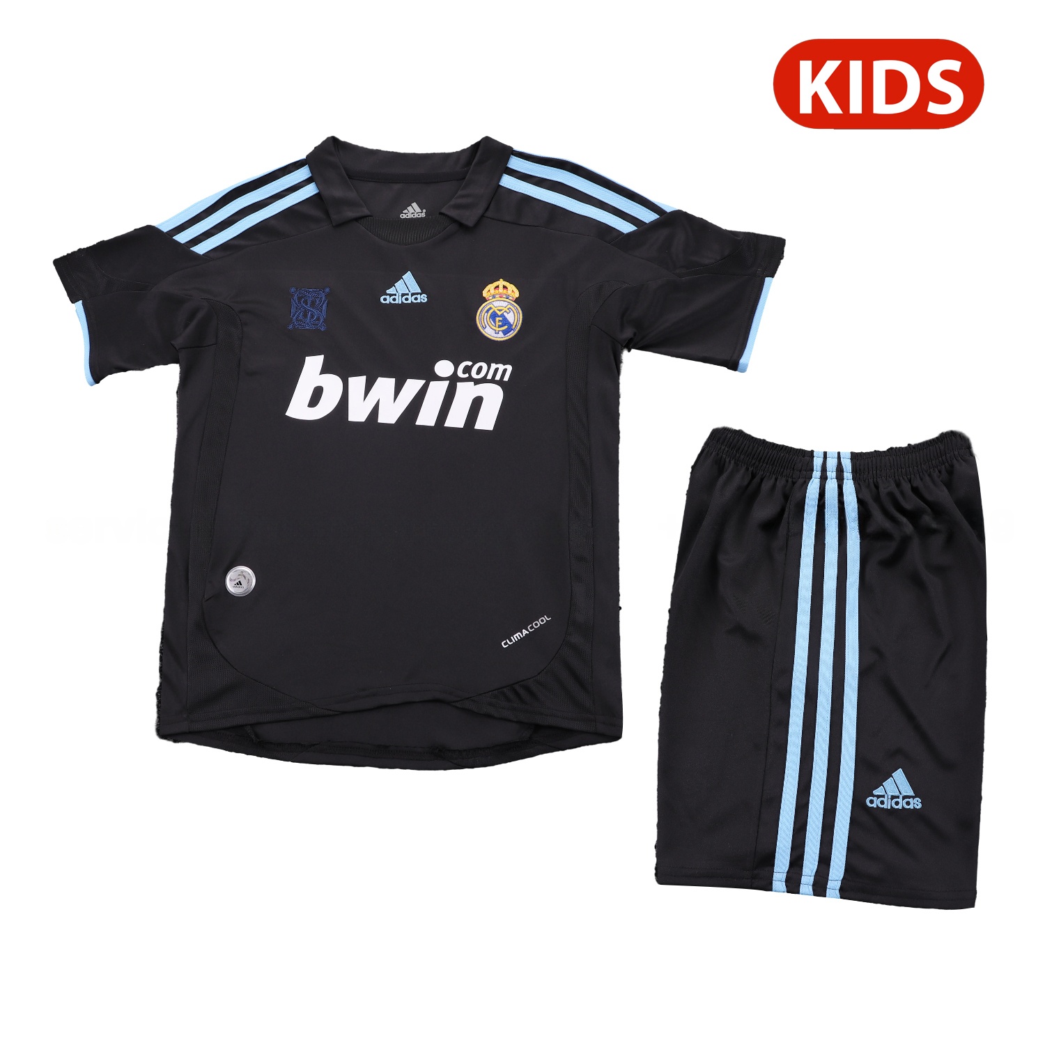 Retro Real Madrid 2009-10 Away Kids Kit - JerseysGala