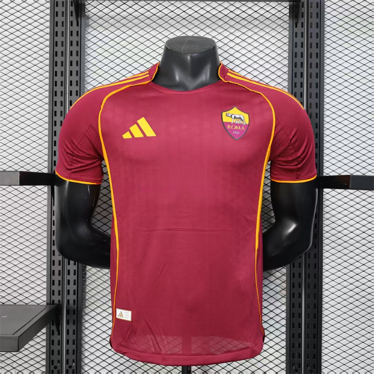 AS Roma 25-26 Home Unsponsored Jersey - Player Version - JerseysGala