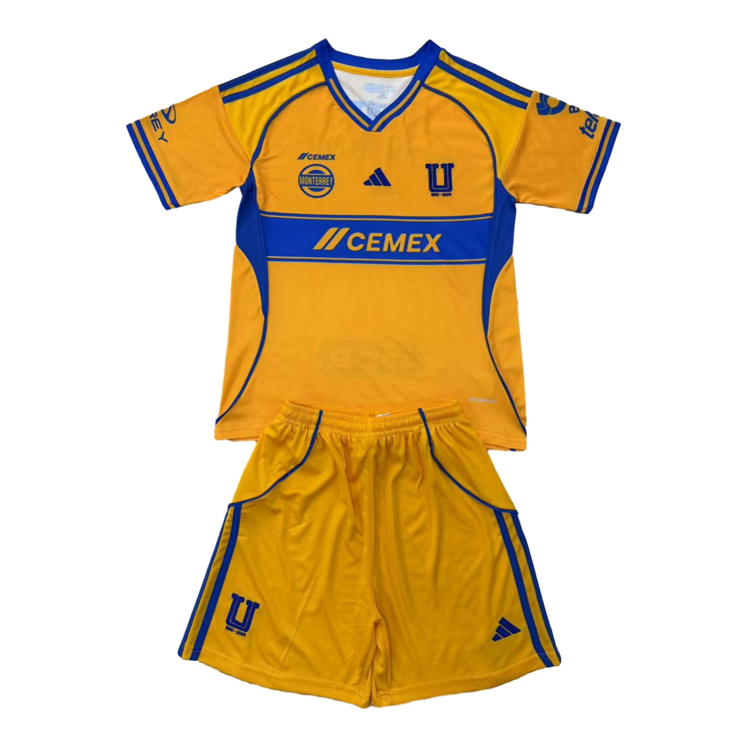 Tigres UANL 25-26 Home Men's Adult Jersey Set - Fans Version - JerseysGala