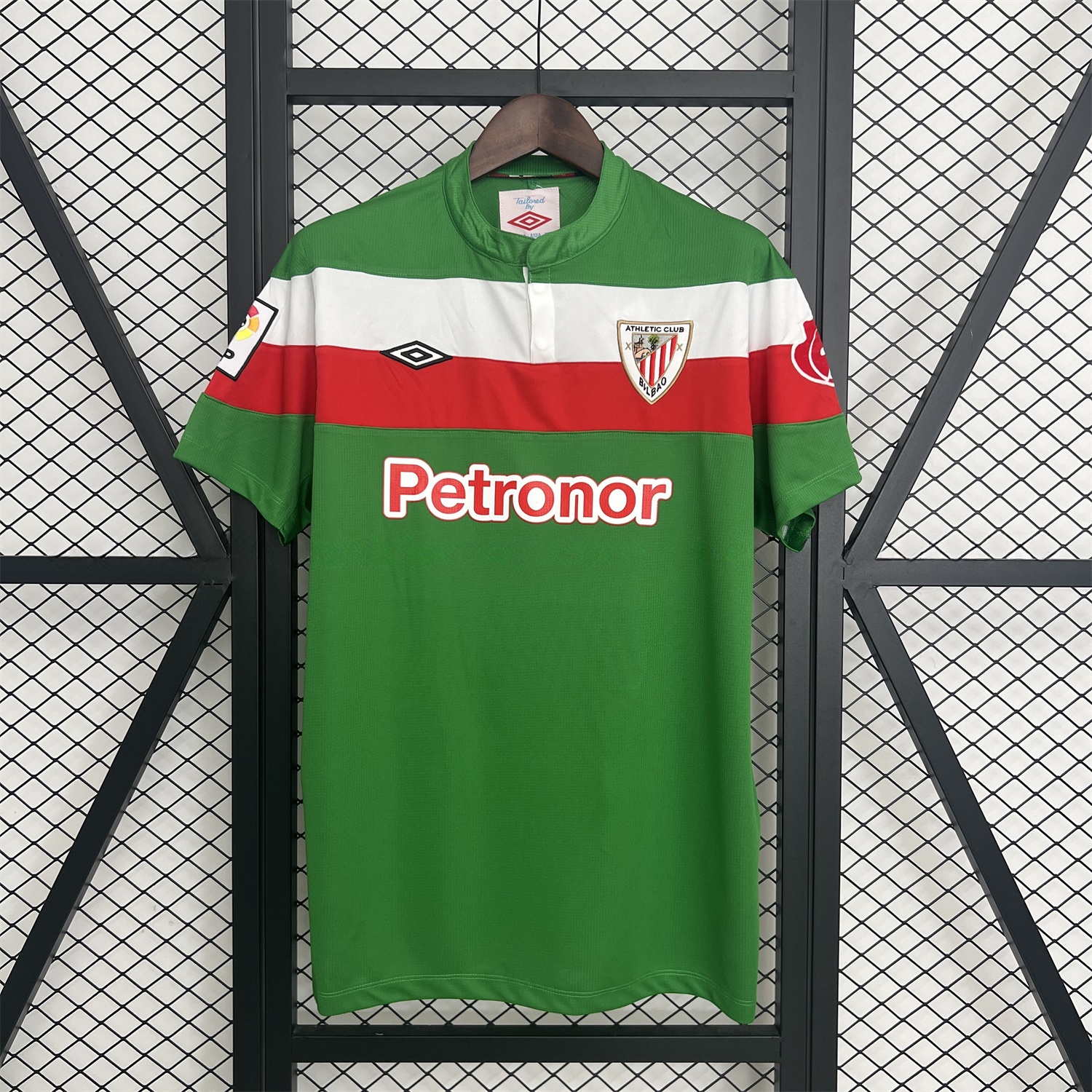Retro Athletic Bilbao 2011-12 Away Green Jersey - JerseysGala