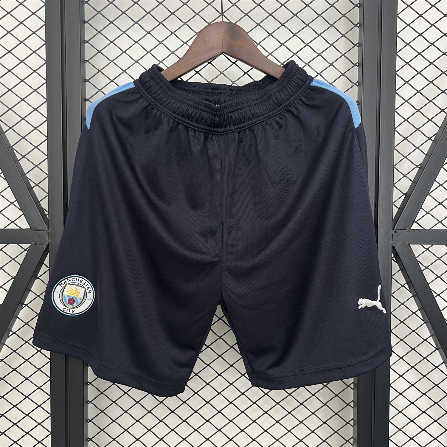 Manchester City 25-26 Deep Blue Shorts - Fans Version - JerseysGala