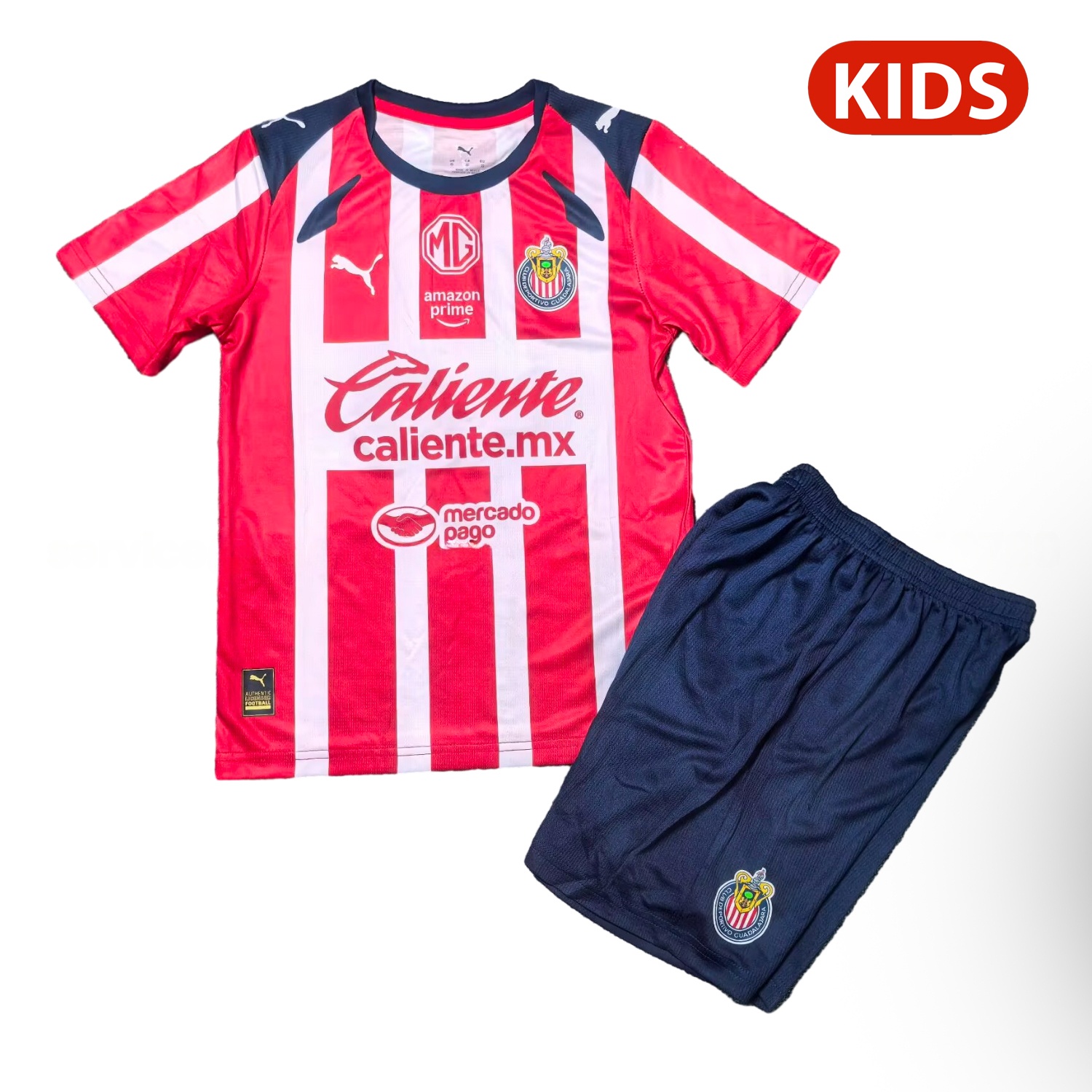 Chivas de Guadalajara 25-26 Home Kids Kit - JerseysGala
