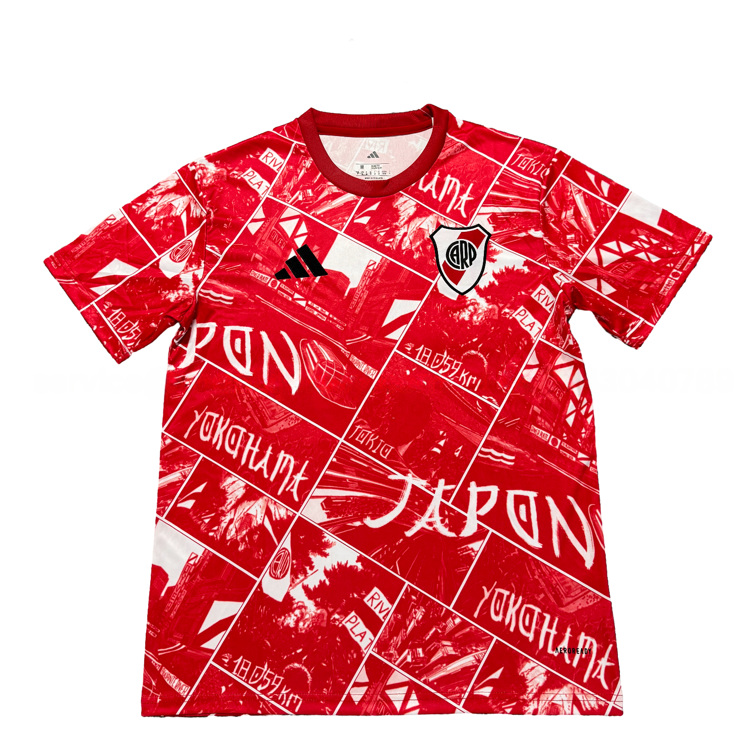 River Plate 25-26 Red Pre-Match Training Jersey - Fans Version - JerseysGala