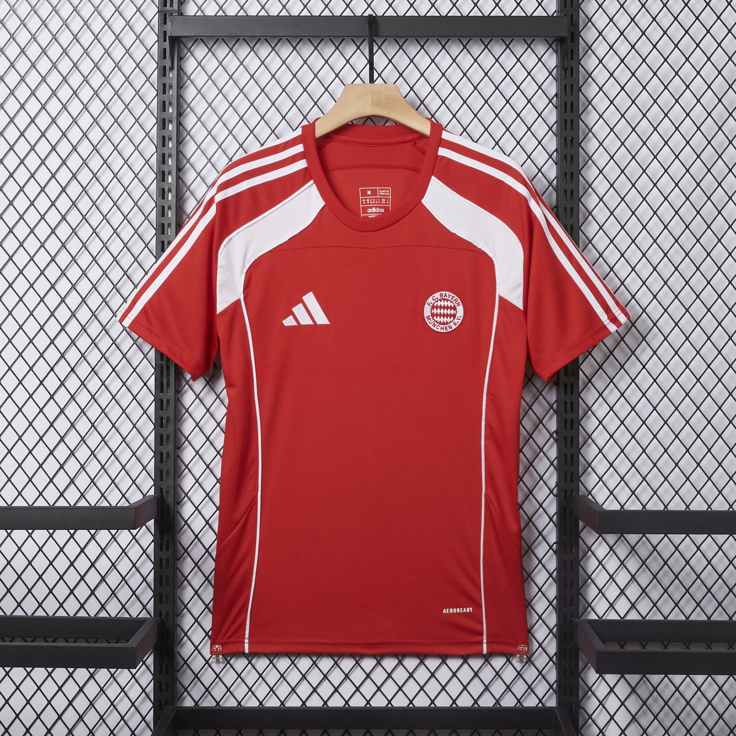 Bayern Munich 25-26 Red Urban Purist T-Shirt - Fans Version - JerseysGala