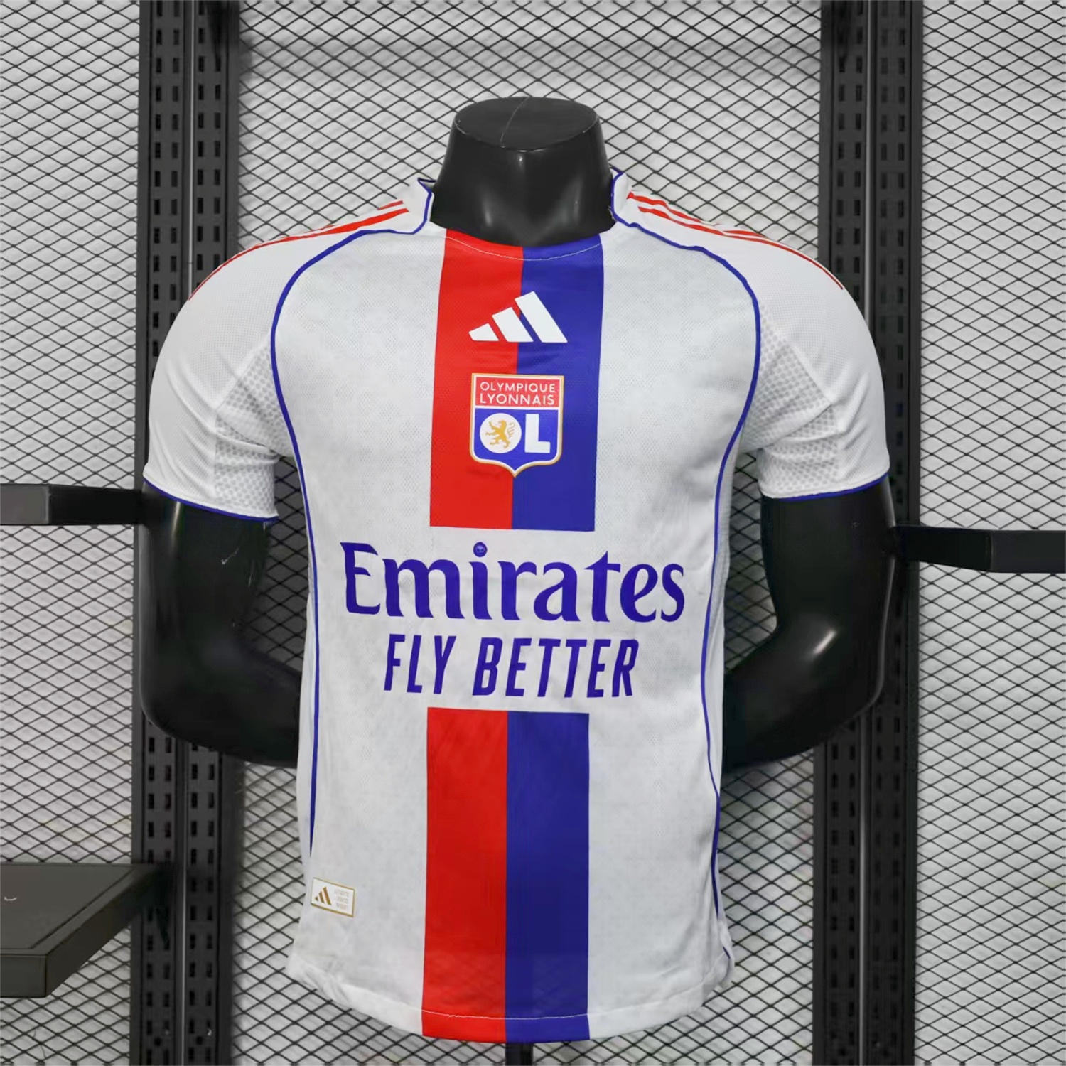 Olympique Lyonnais Lyon 25-26 Home White Jersey - Player Version - JerseysGala
