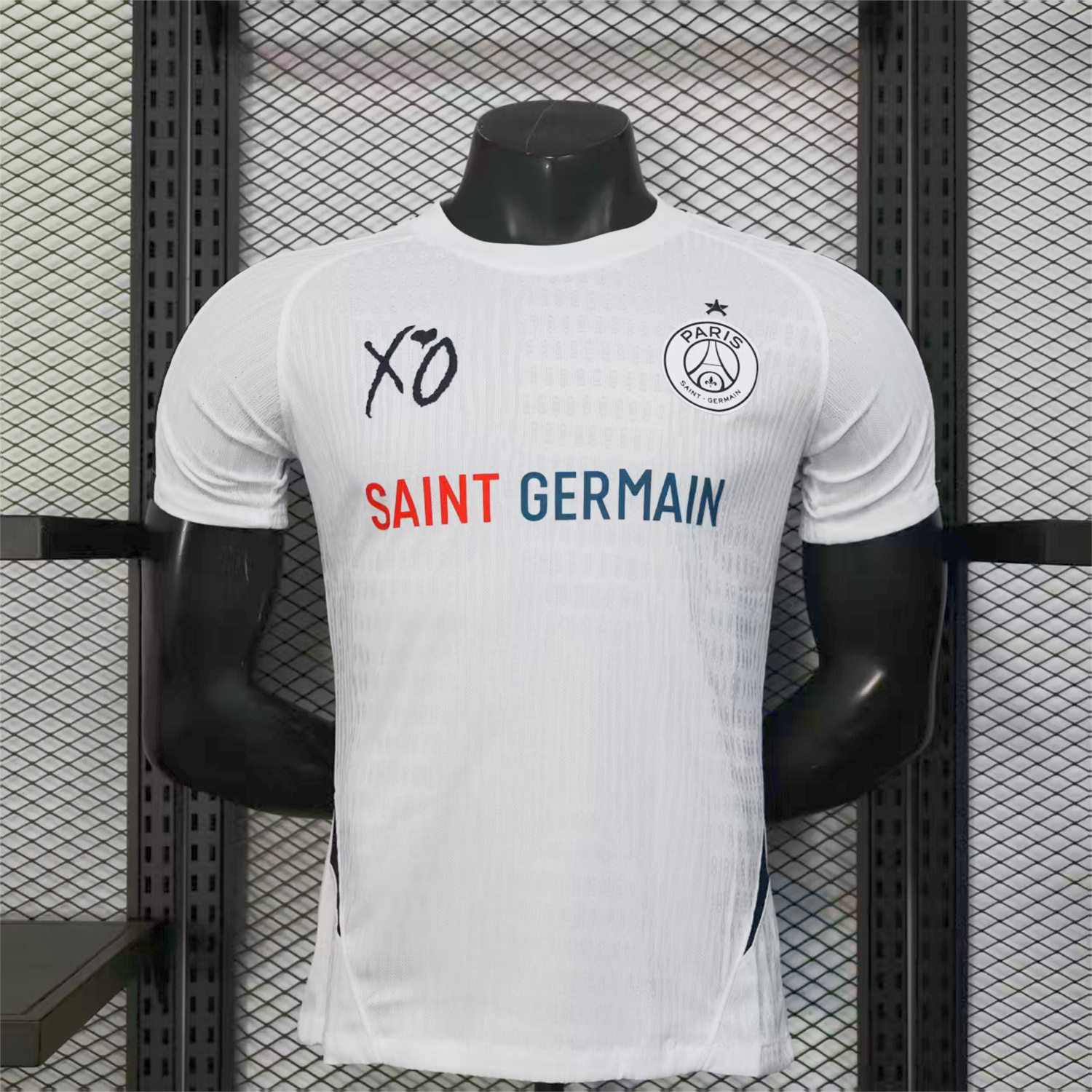 Paris Saint-Germain PSG 25-26 White XO Special Jersey - Player Version - JerseysGala