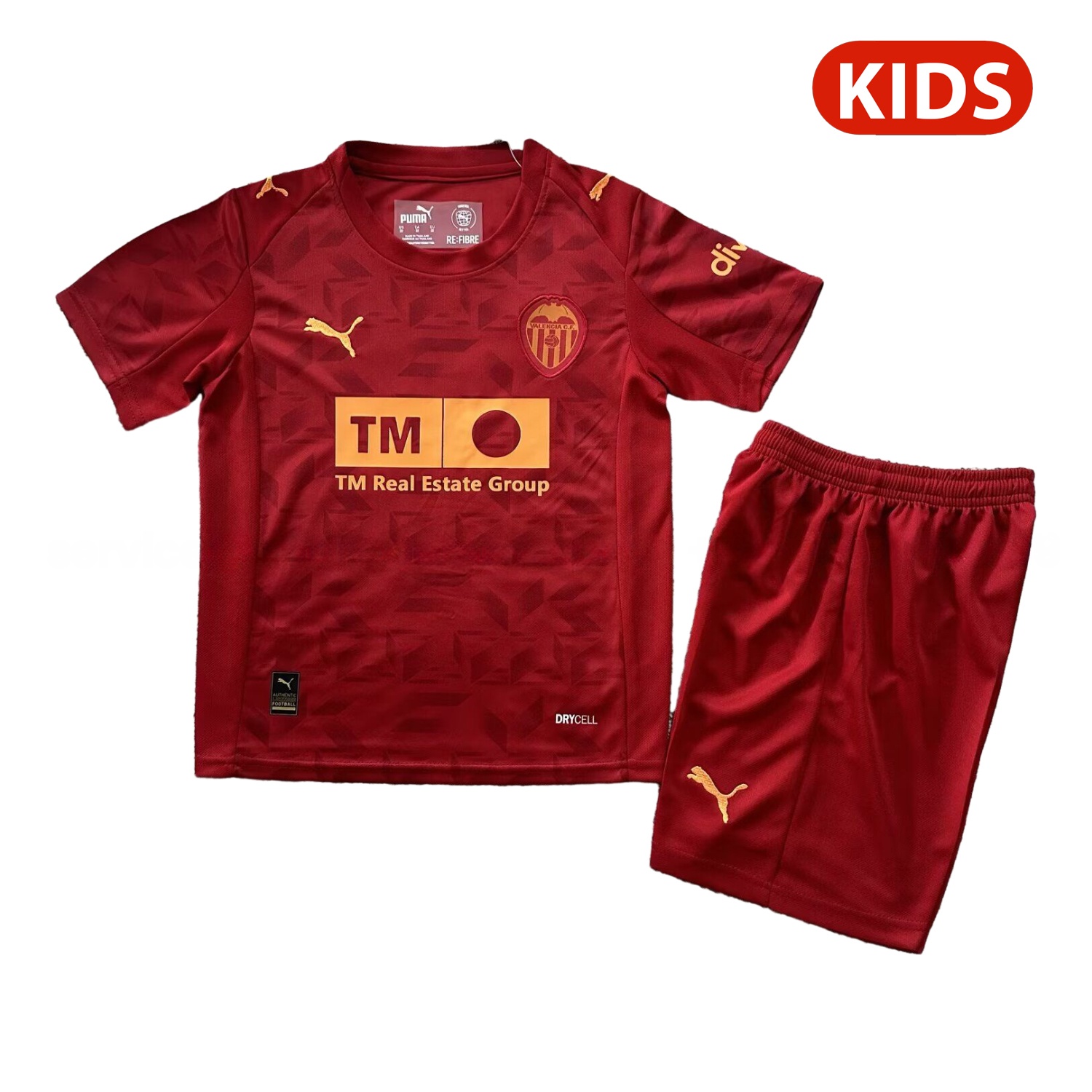 Valencia 25-26 Away Kids Kit - JerseysGala