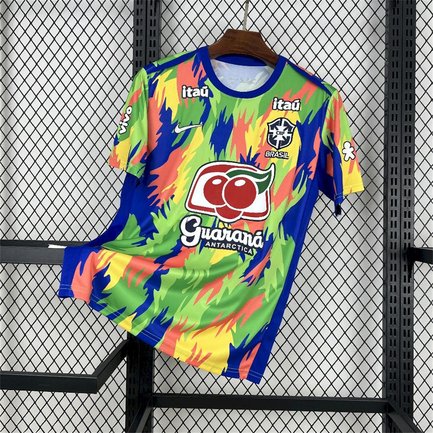 Brazil 25-26 Green Training Jersey - Fans Version - JerseysGala