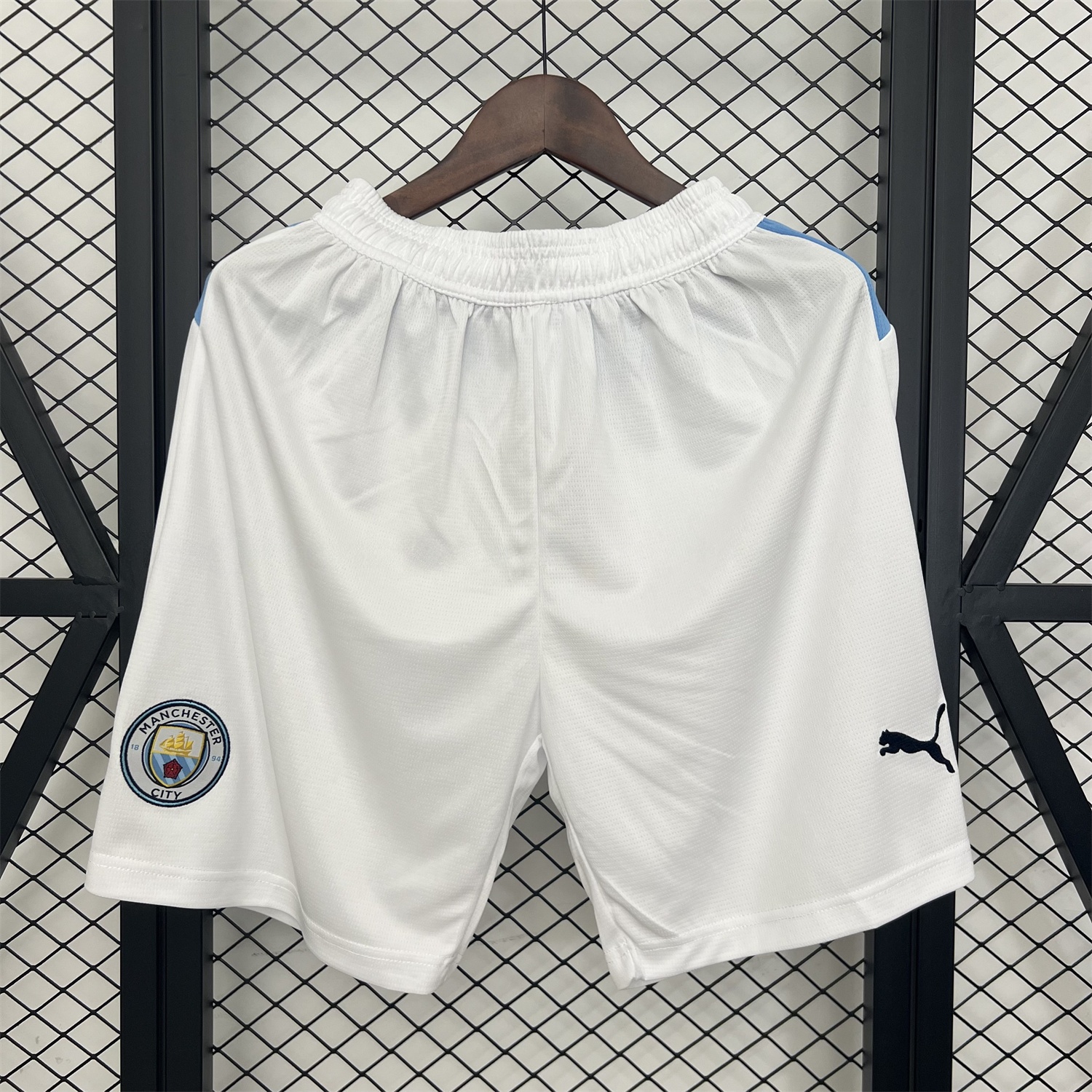 Manchester City 25-26 Home White Shorts - Fans Version - JerseysGala