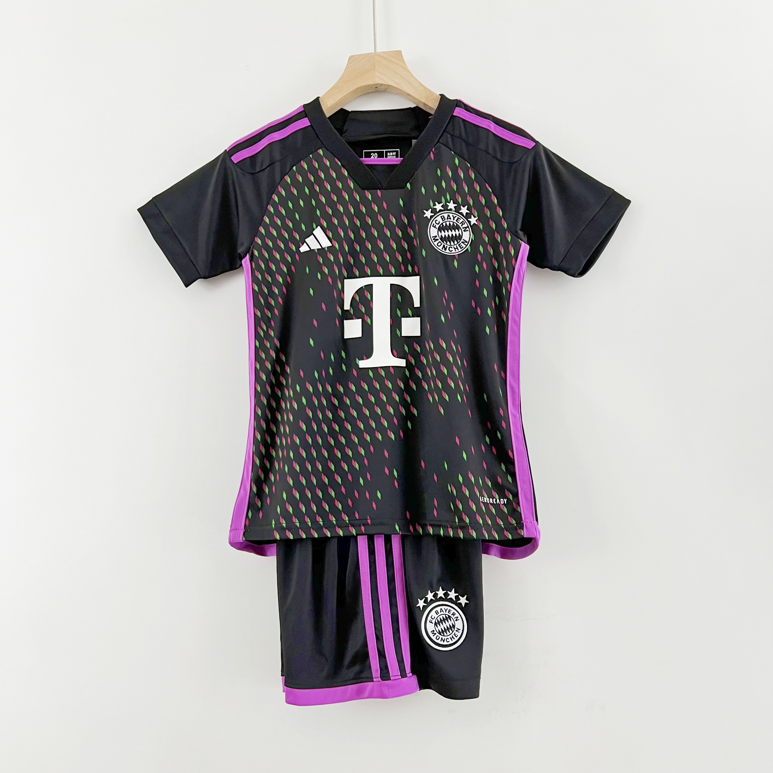 Bayern Munich 23-24 Away Kids kit - JerseysGala