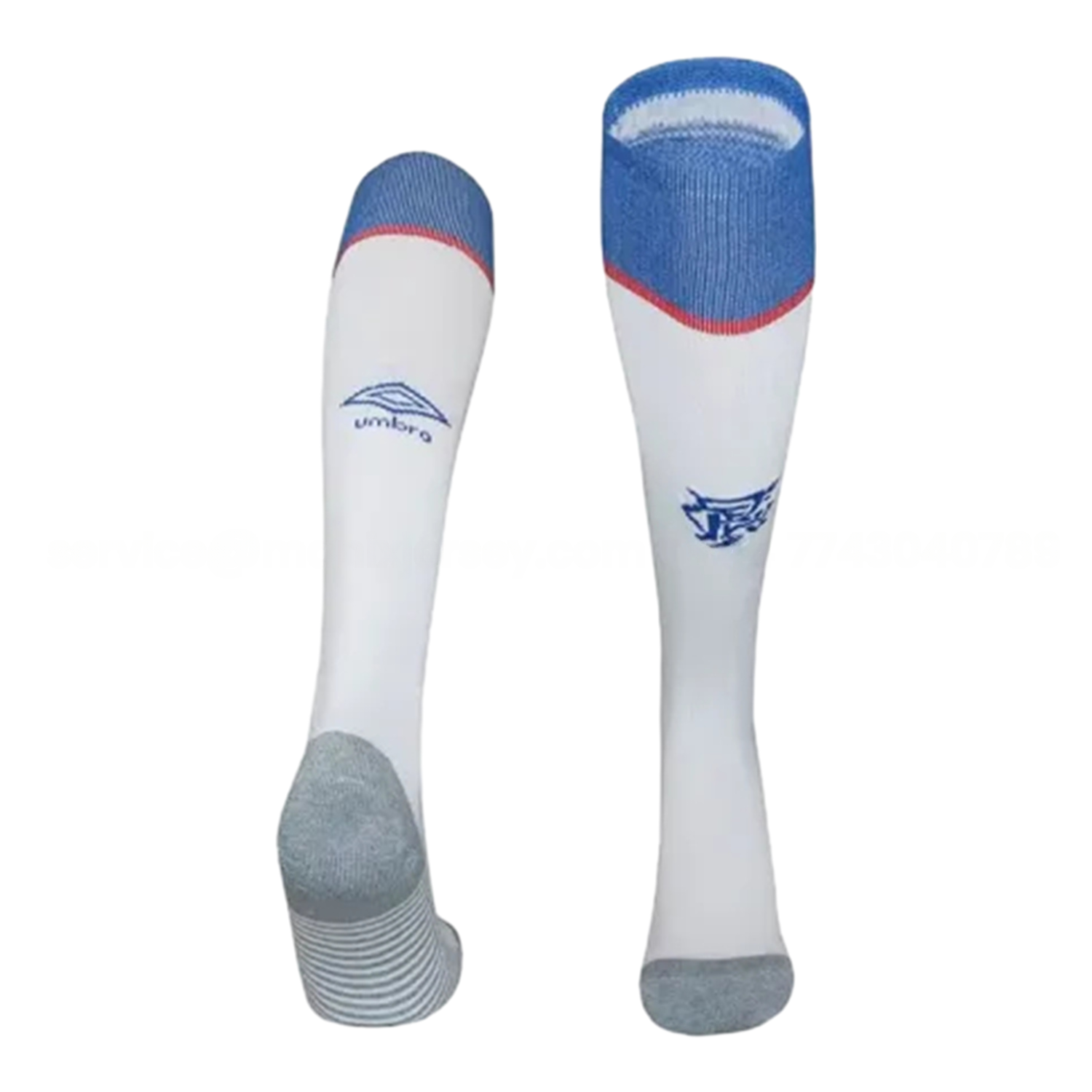 Glasgow Rangers 25-26 Away Socks - White - JerseysGala
