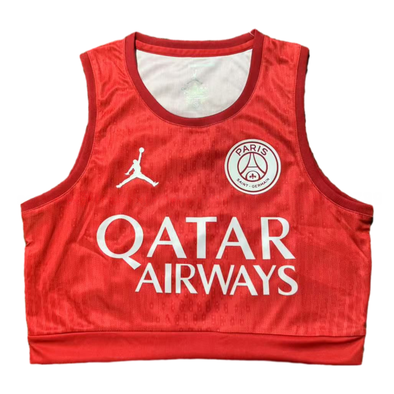 Women's Paris Saint-Germain PSG 25-26 Red Yoga Vest - JerseysGala