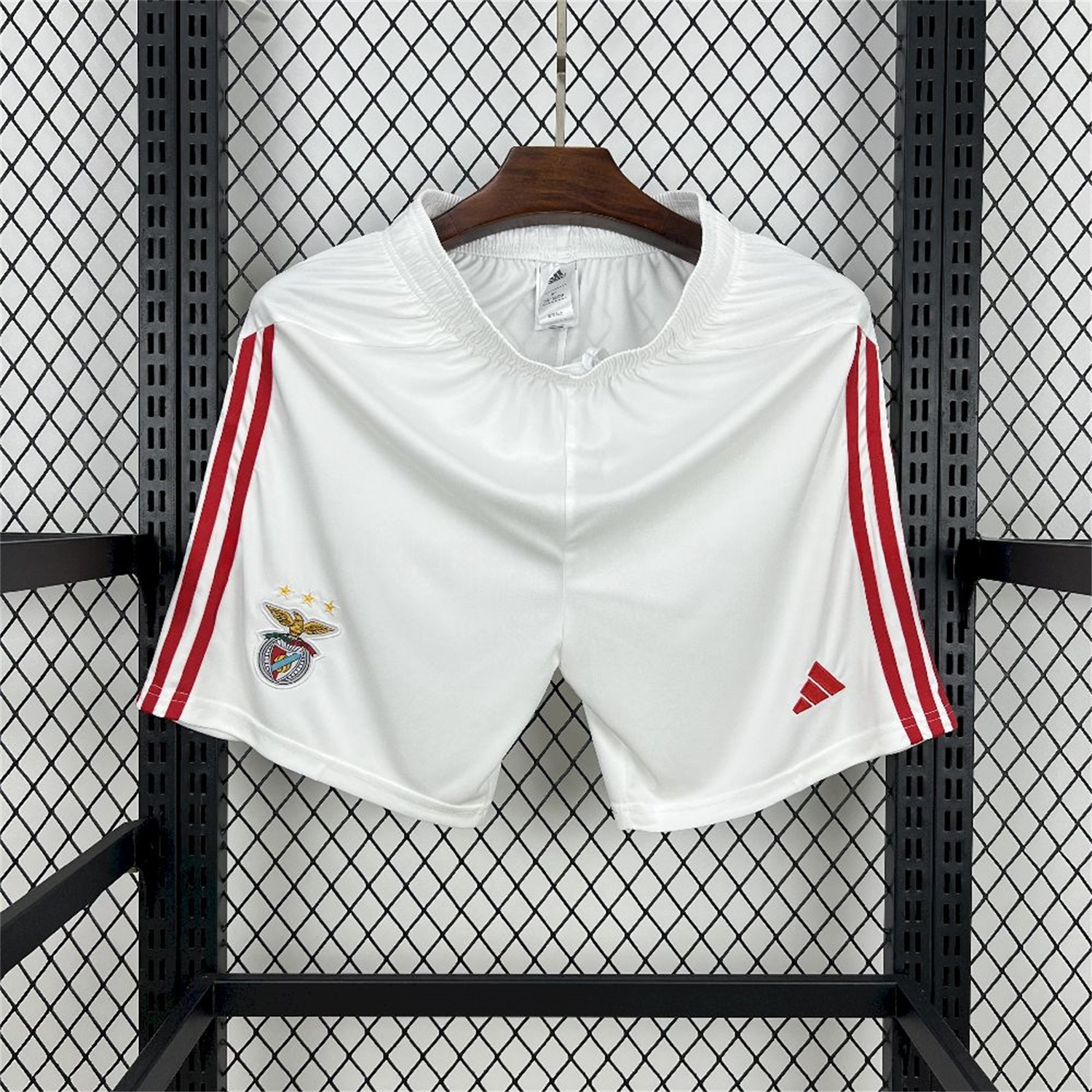 Benfica 25-26 Home White Shorts - Fans Version - JerseysGala