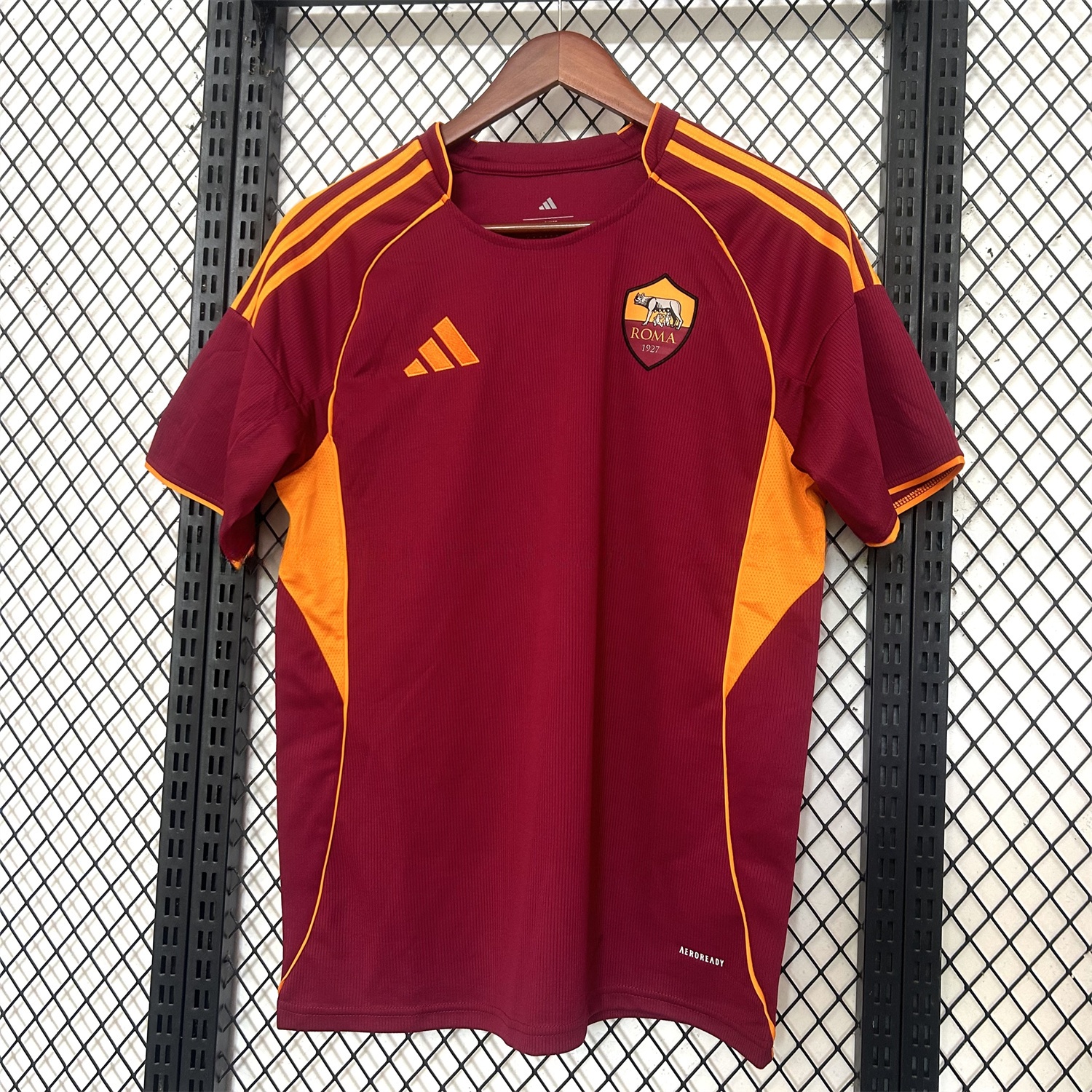 AS Roma 25-26 Home Unsponsored Jersey - Fans Version - JerseysGala