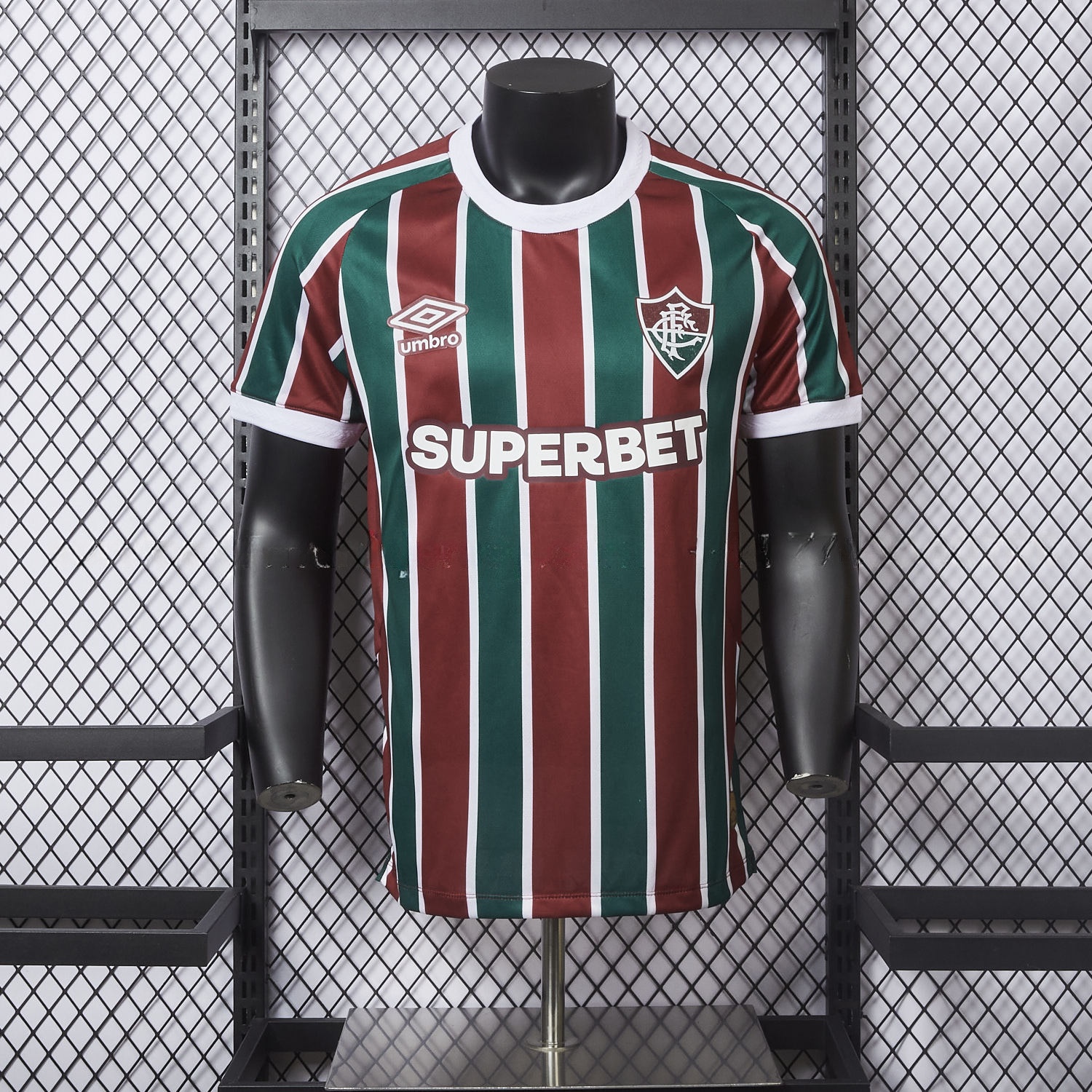 Fluminense 25-26 Home Jersey With Chest Sponsor - Player Version - JerseysGala