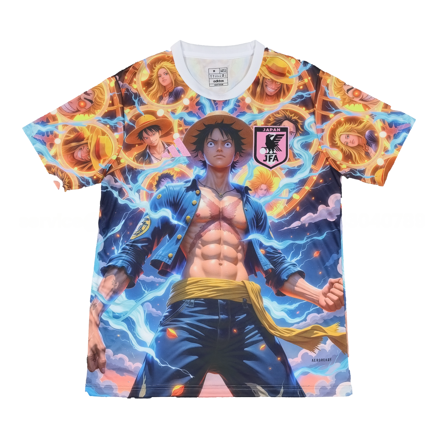 Japan 25-26 Muscle Luffy Jersey - Fans Version - JerseysGala