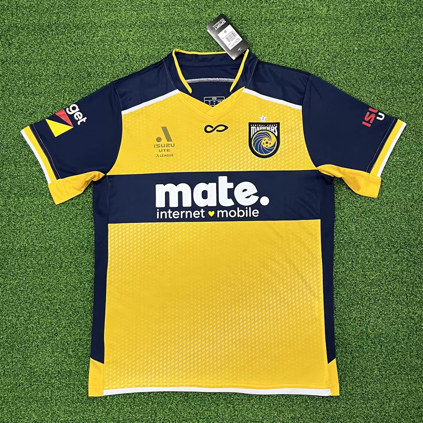 Central Coast Mariners 23-24 Home Stadium Jersey - Fans Version - JerseysGala