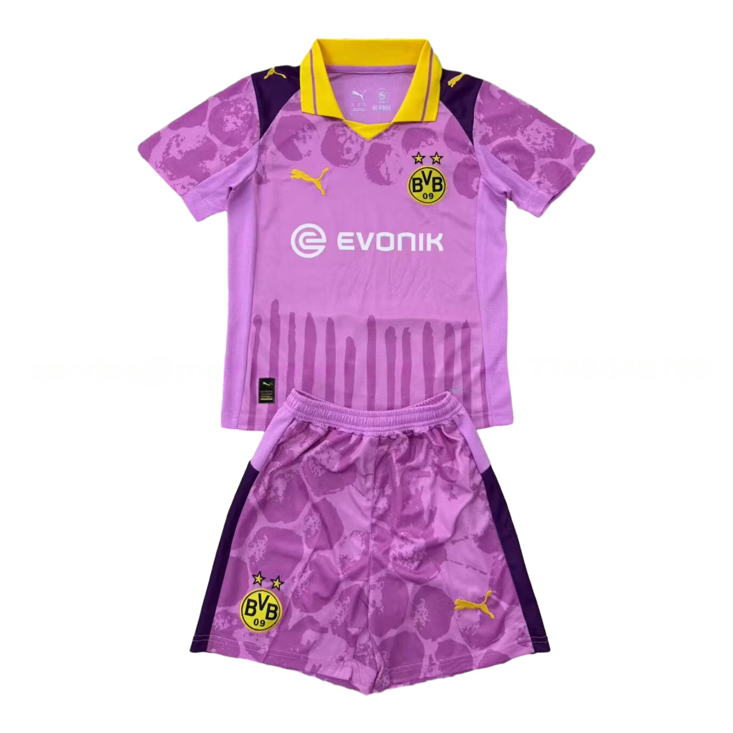 Dortmund 2025 Club World Cup Goalkeeper Purple Men's Adult Jersey Set - Fans Version - JerseysGala