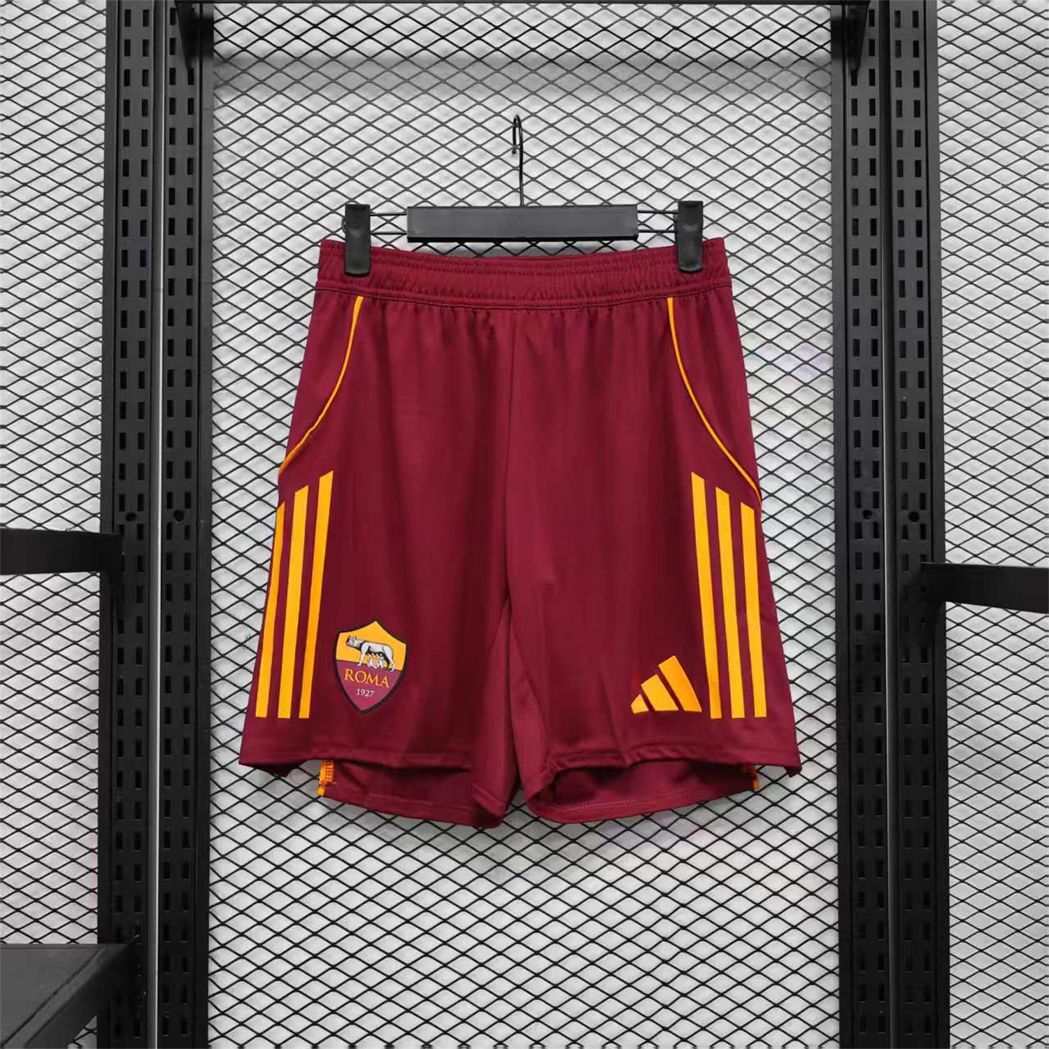 Roma 25-26 Home Red Shorts - Player Version - JerseysGala