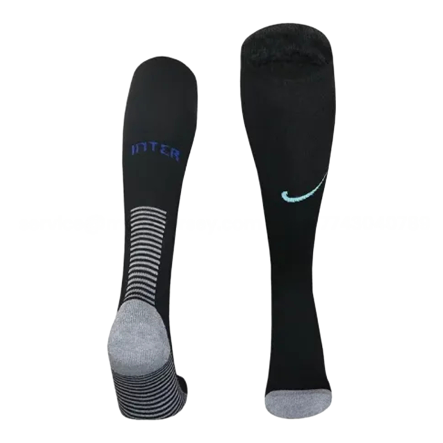 Inter Milan 25-26 Home Socks - Black - JerseysGala