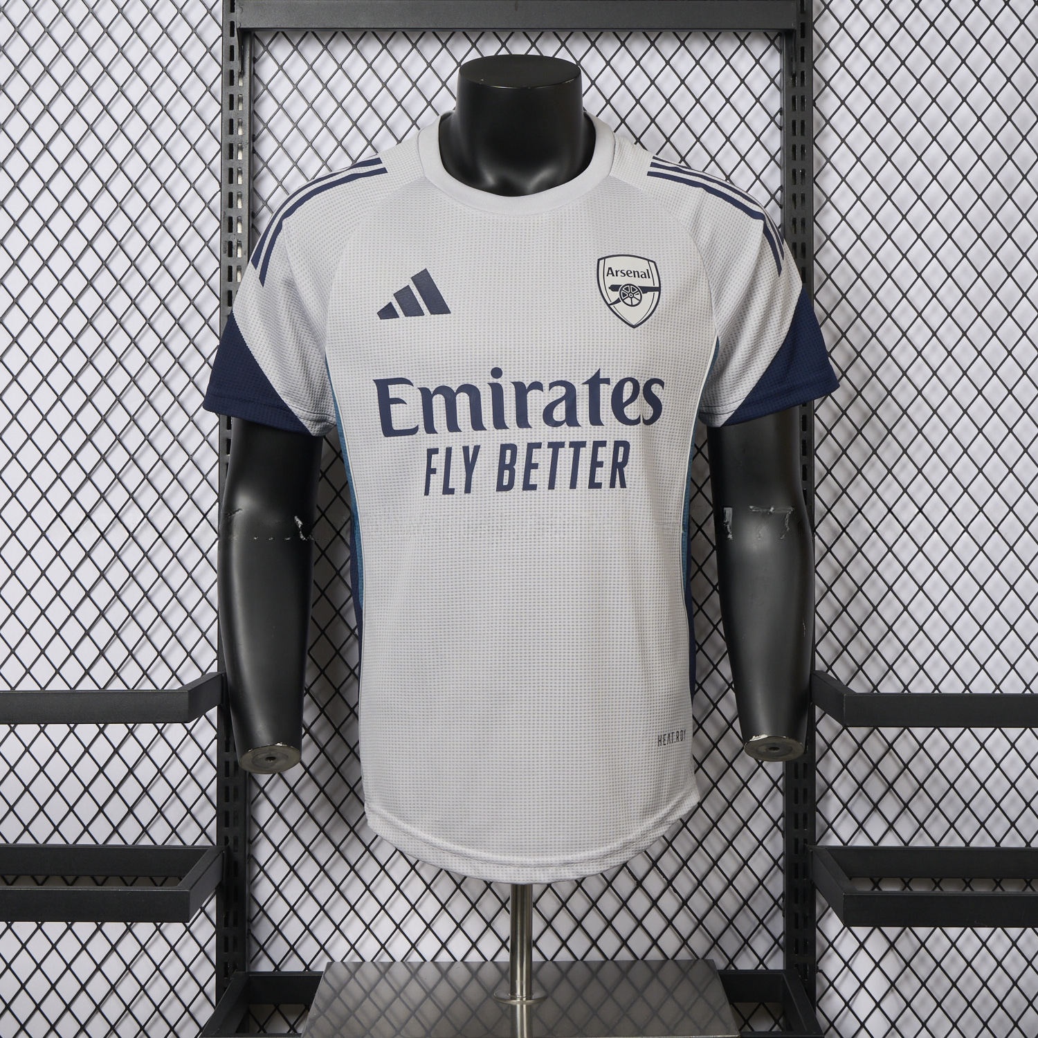 Arsenal 25-26 White Training Jersey - Player Version - JerseysGala