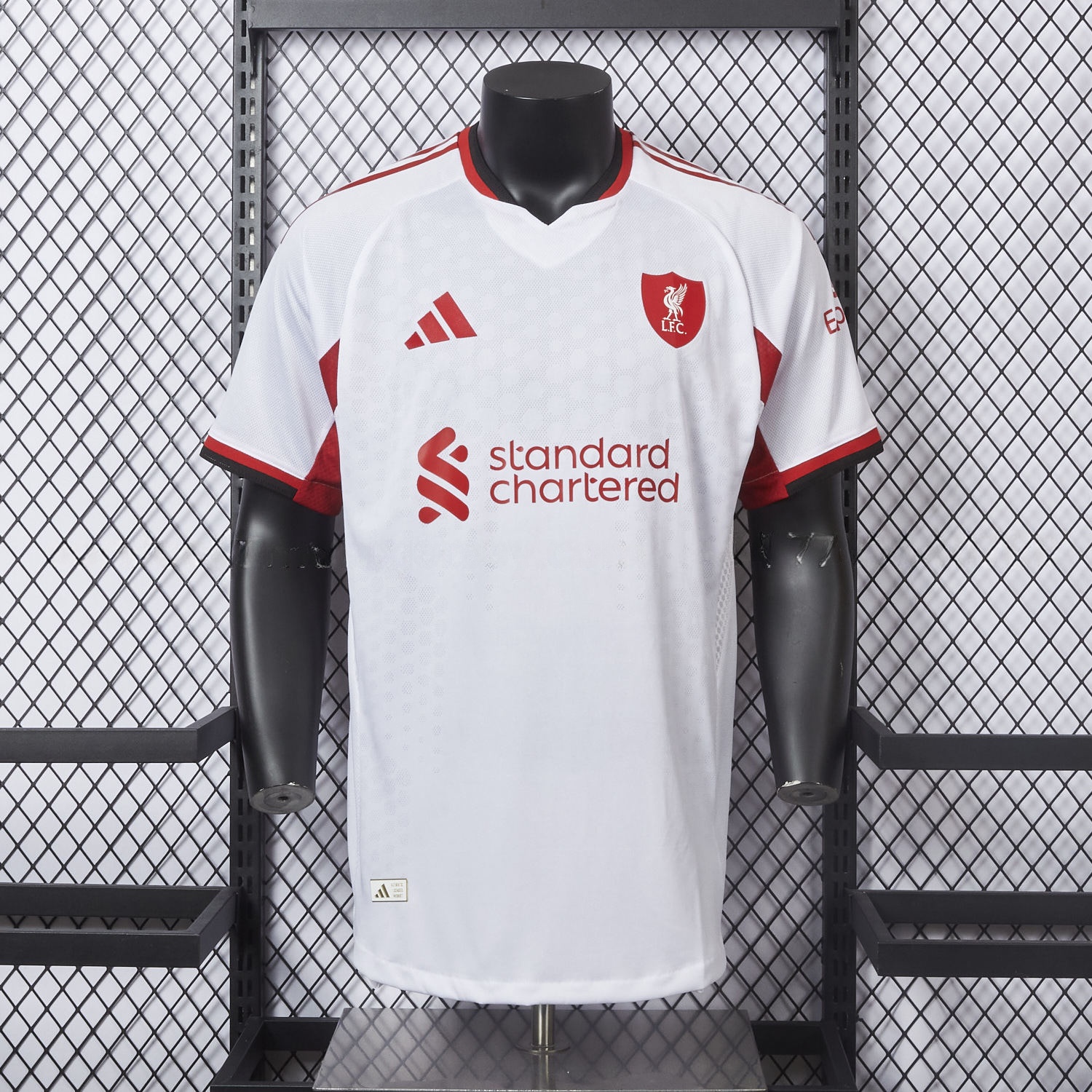 Liver.pool 25-26 Away White And Red Jersey - Player Version - JerseysGala