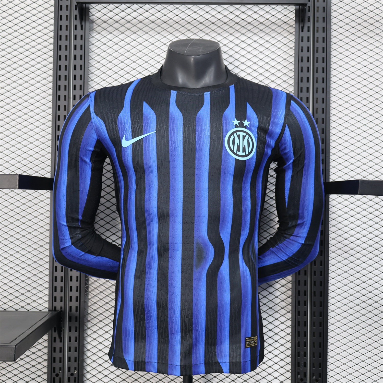 Inter Milan 25-26 Home Long Sleeve Jersey - Player Version - JerseysGala