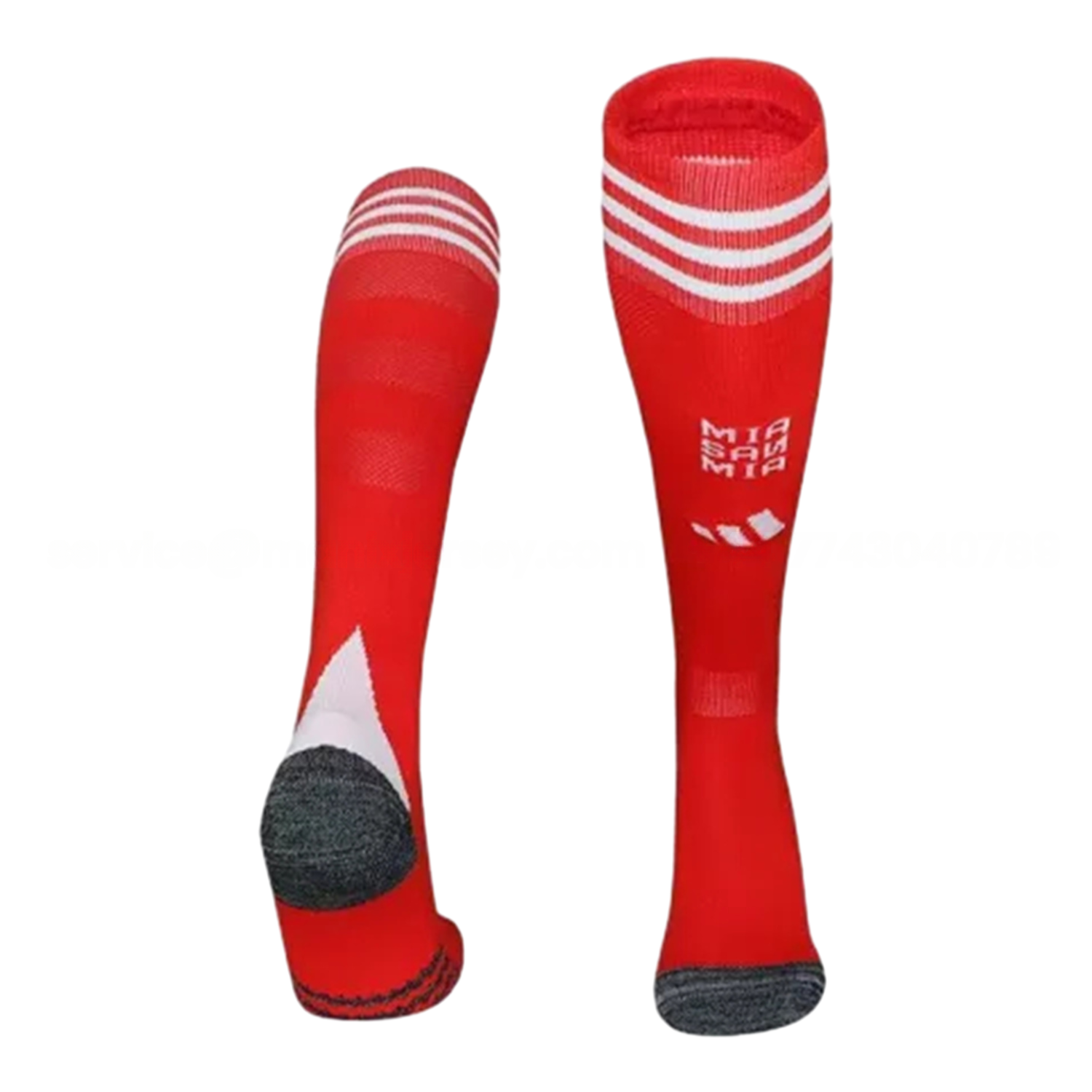 Bayern Munich 25-26 Home Socks - Red - JerseysGala