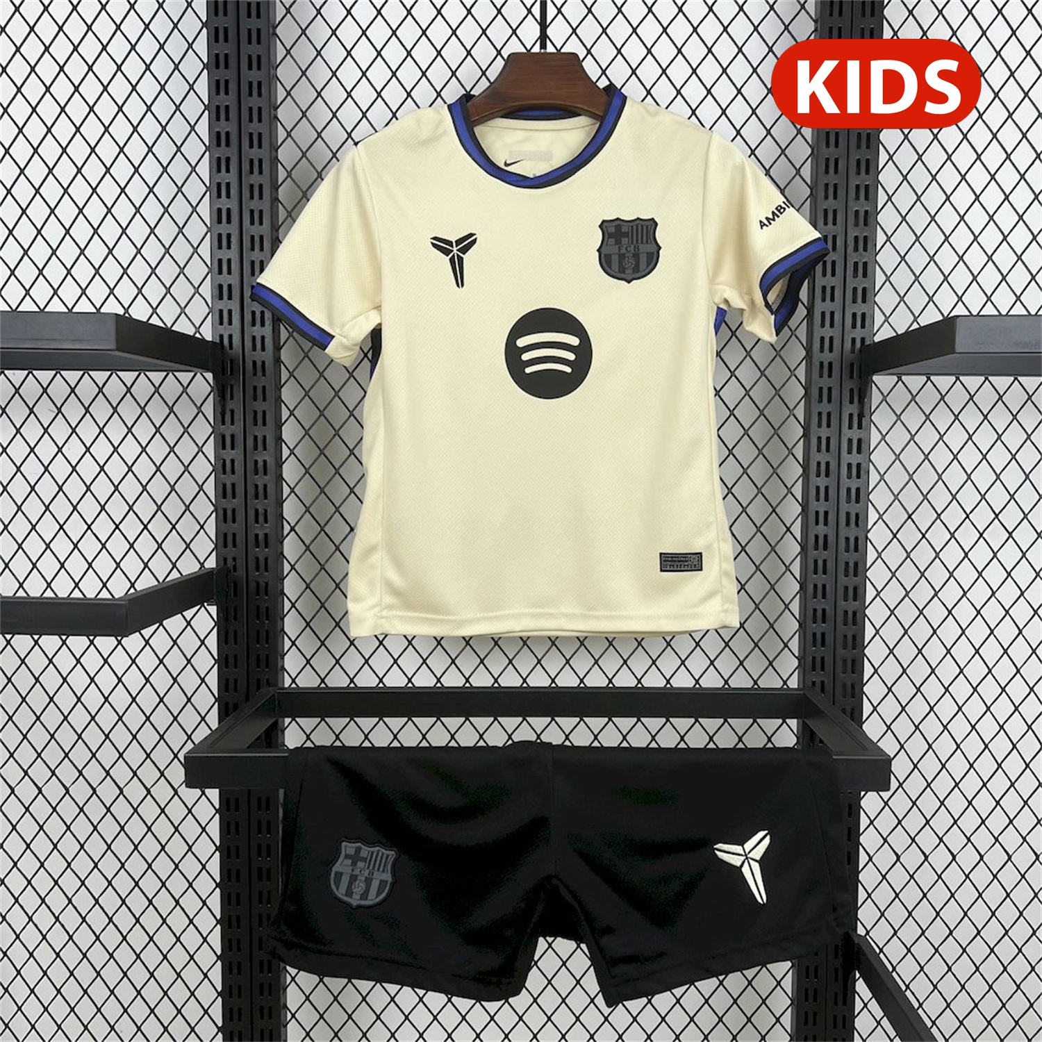 B.A.R.S.A 25-26 Away Kids Kit - JerseysGala