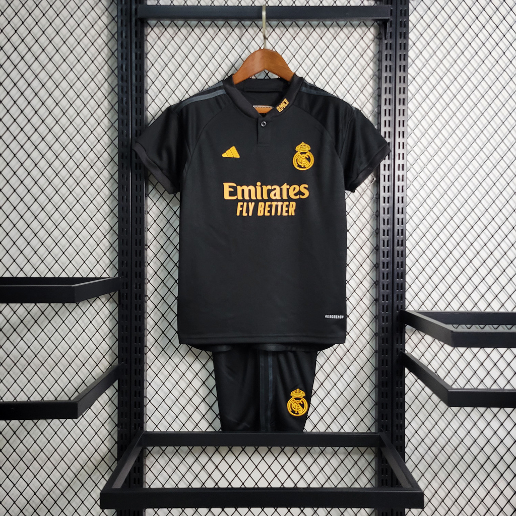 Real Madrid 23-24 Third Kids Kit - JerseysGala