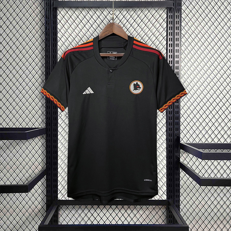 Roma 23-24 Third Unsponsored Jersey - Fans Version - JerseysGala