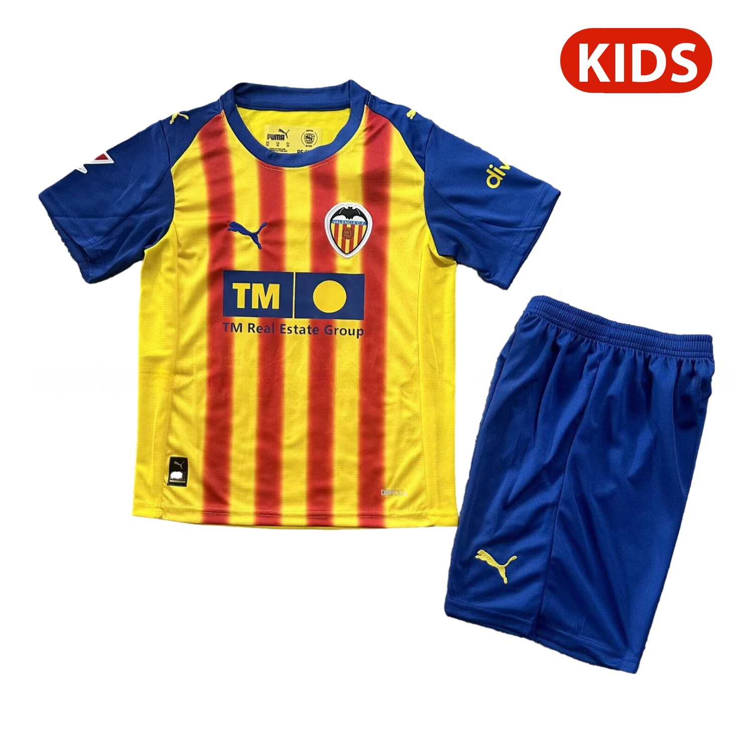 Valencia 25-26 Third Kids Kit - JerseysGala