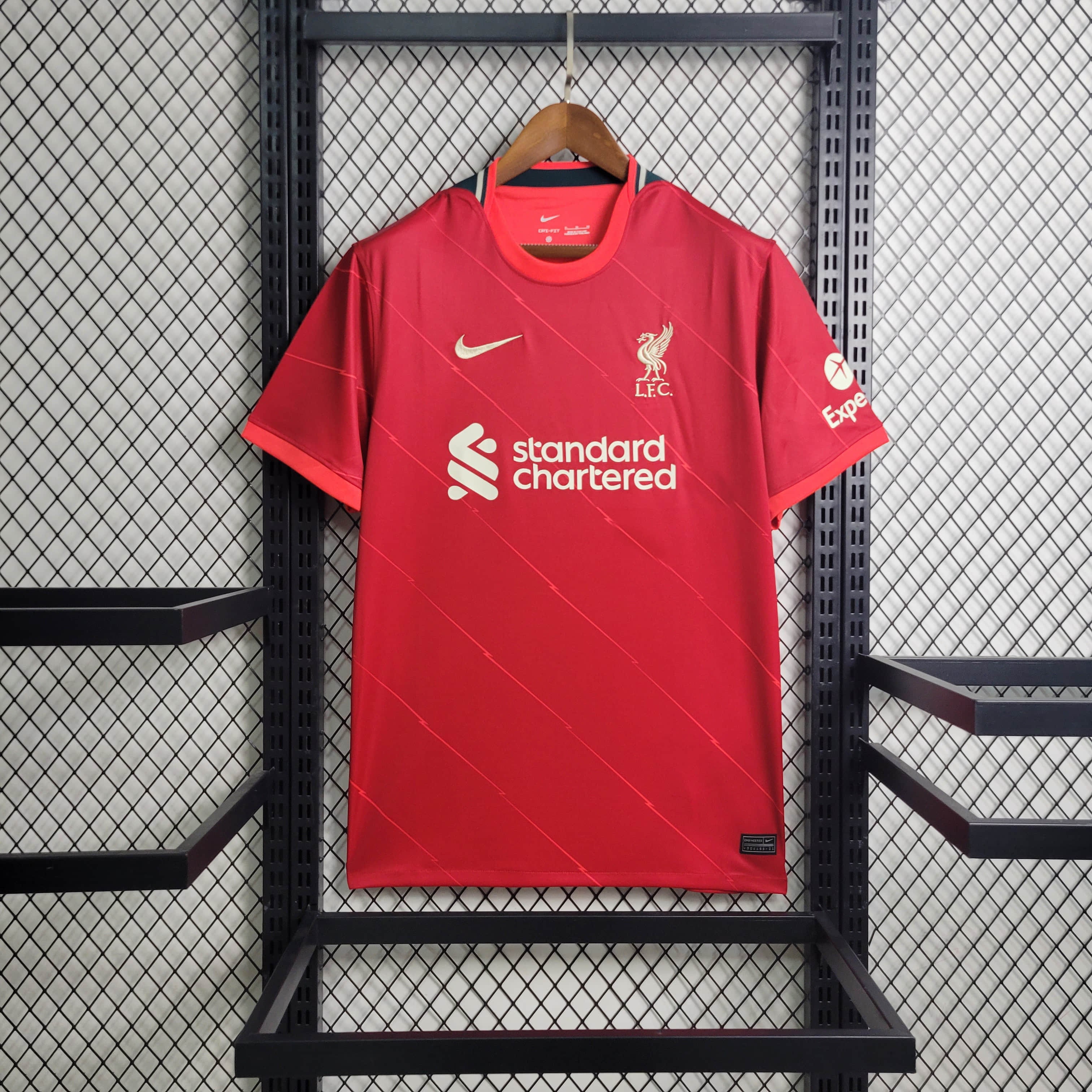 Retro Liver.pool 21-22 Home Stadium Jersey - Fans Version - JerseysGala