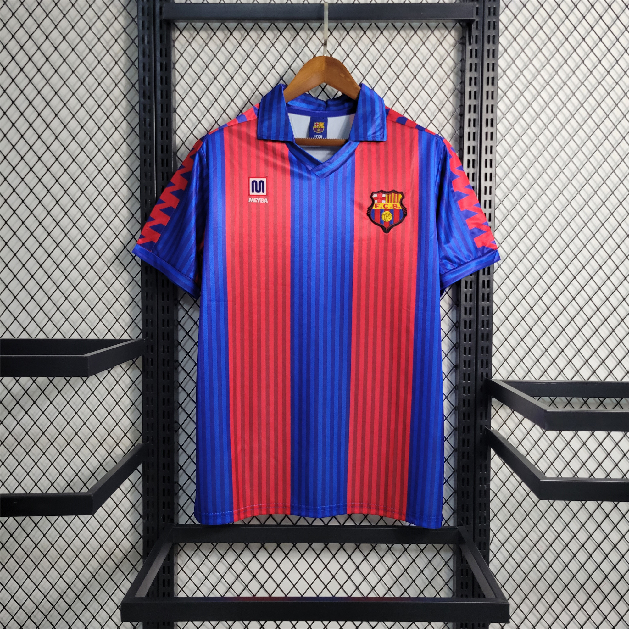 Retro Barcelona 90-92 Home Stadium Jersey - JerseysGala