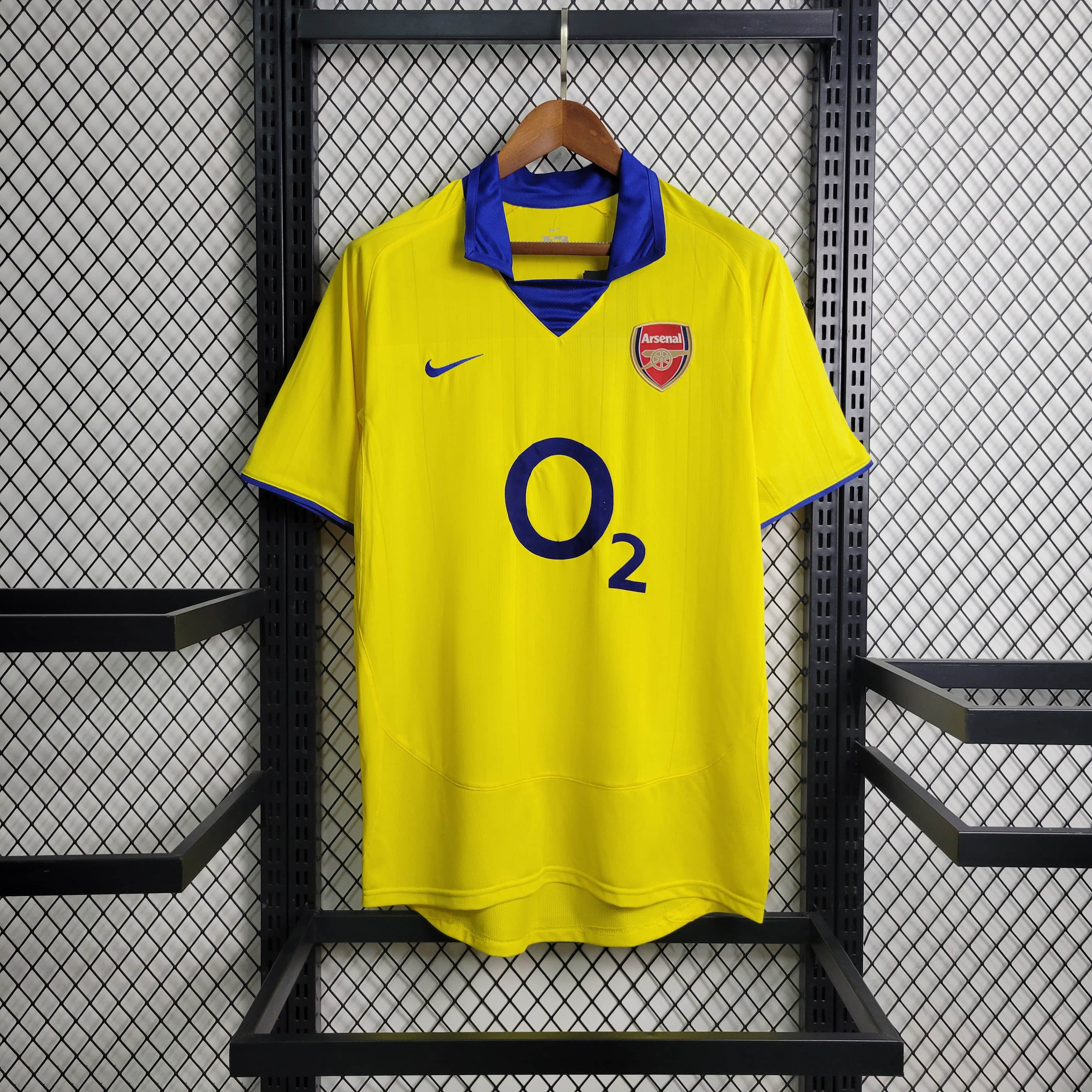 Retro Arsenal 2003-05 Away Stadium Jersey - JerseysGala