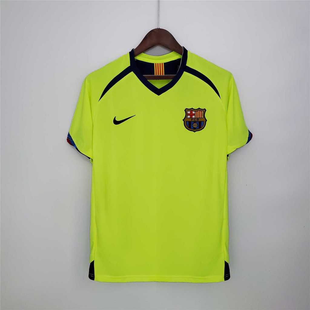 Retro Barcelona 05-06 Away Jersey - JerseysGala