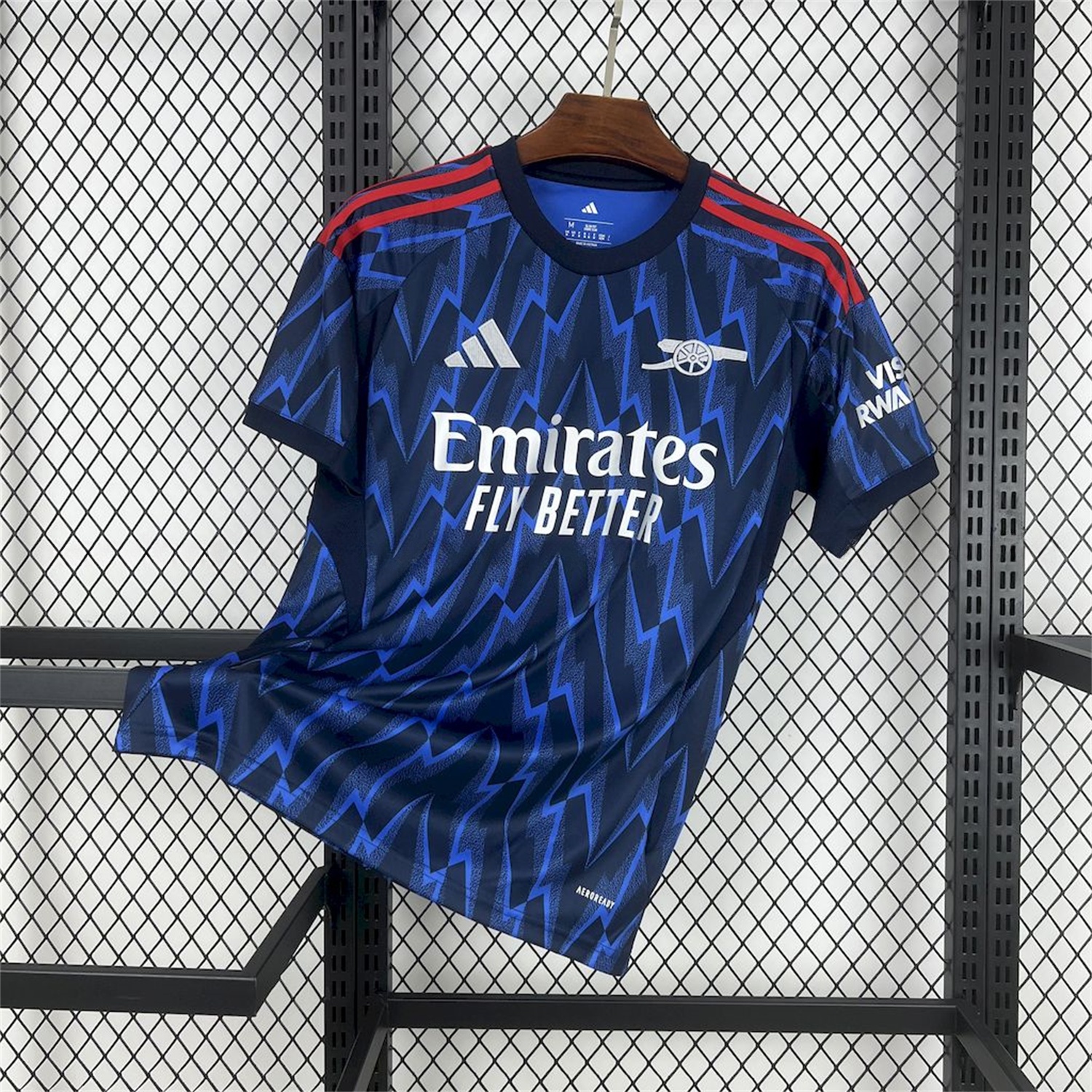 Arsenal 25-26 Away Blue Jersey - Fans Version - JerseysGala
