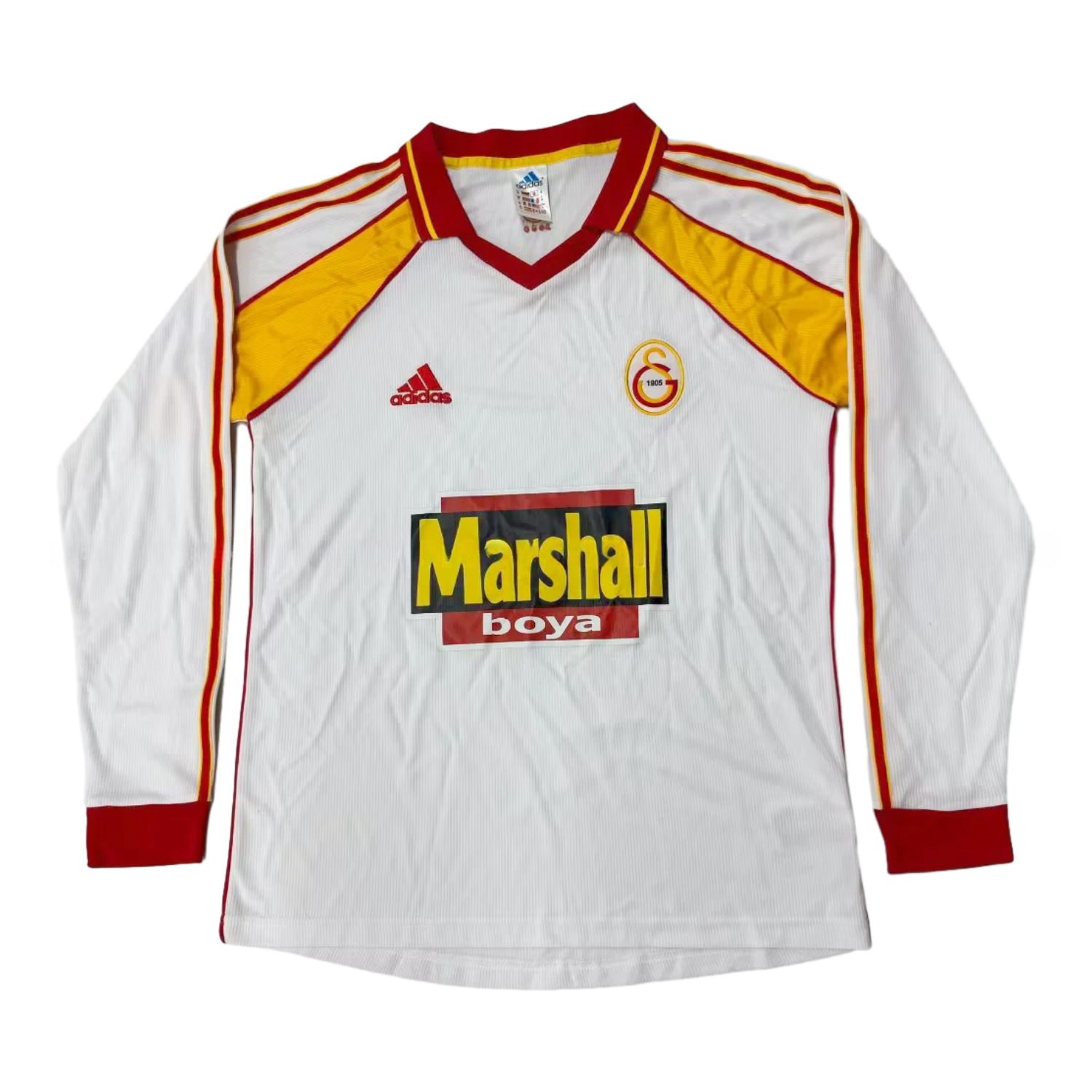 Retro Galatasaray 1999-00 Away Long Sleeves Jersey - JerseysGala