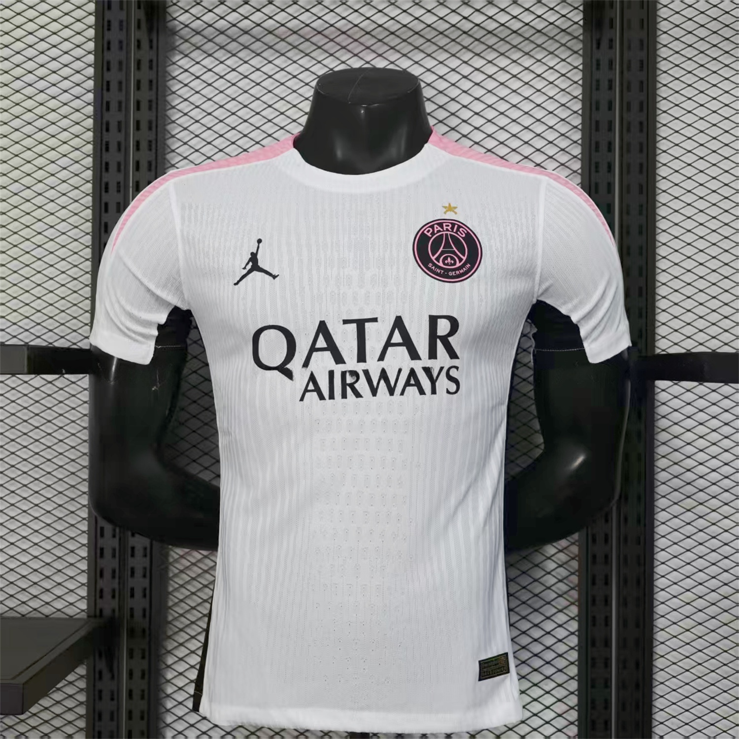 Paris Saint-Germain PSG 25-26 White Pre-Match Training Jersey - Player Version - JerseysGala