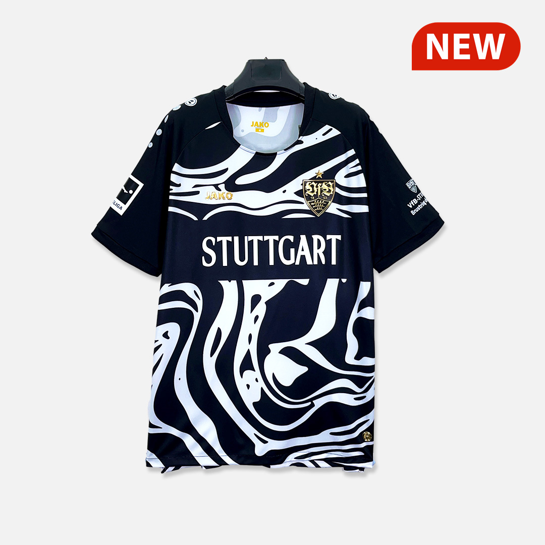 Stuttgart 23-24 Black Special Edition Jersey - Fans Version - JerseysGala