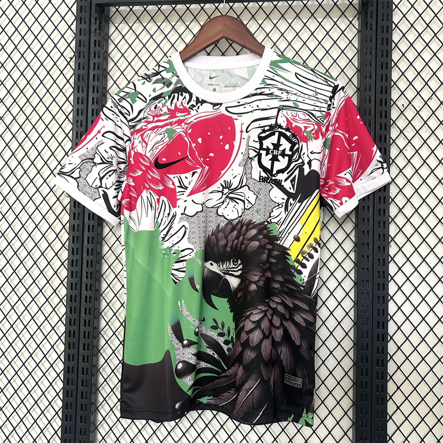 Brazil 2025 Black Macaw Special Jersey - Fans Version - JerseysGala