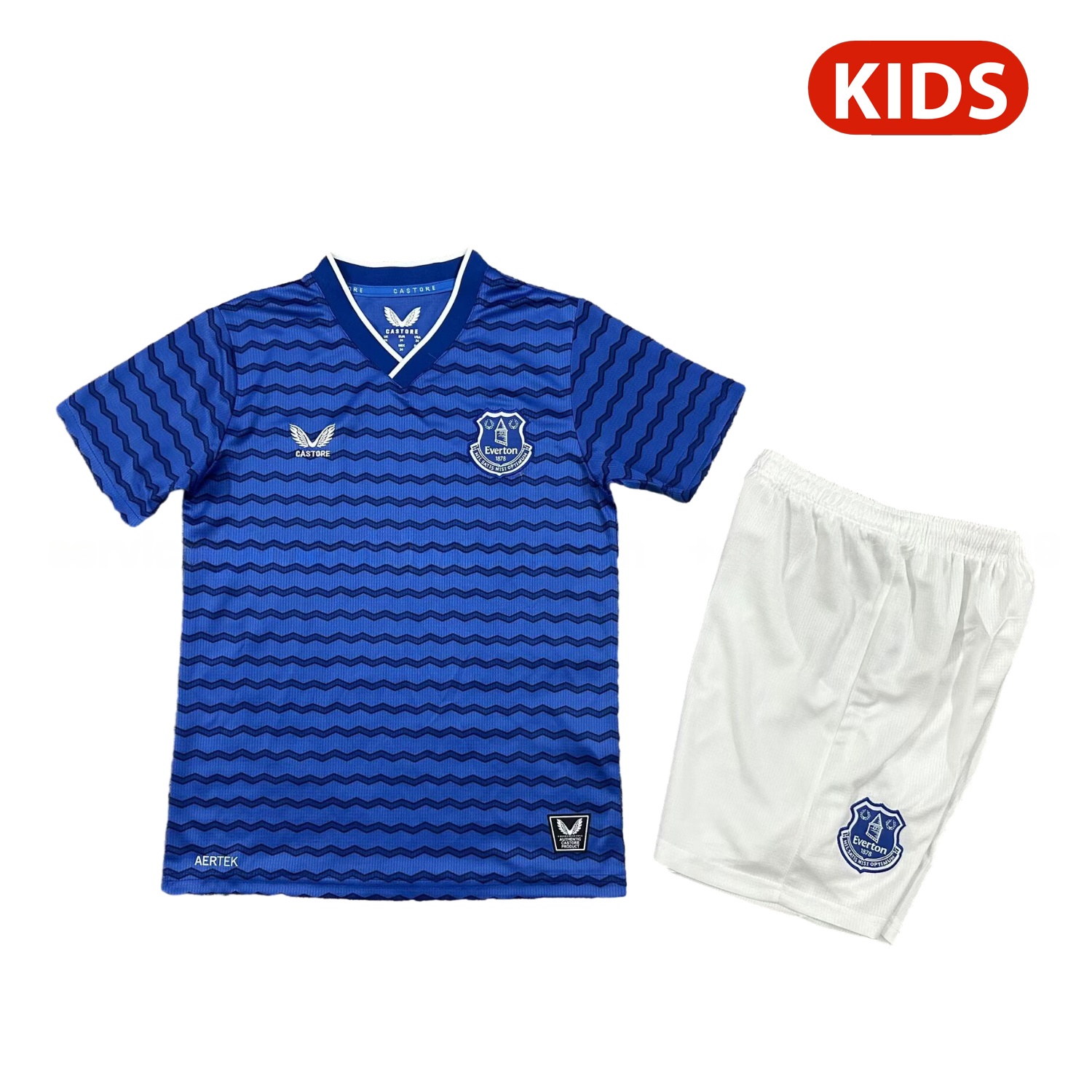 Everton 25-26 Home Kids Kit - JerseysGala