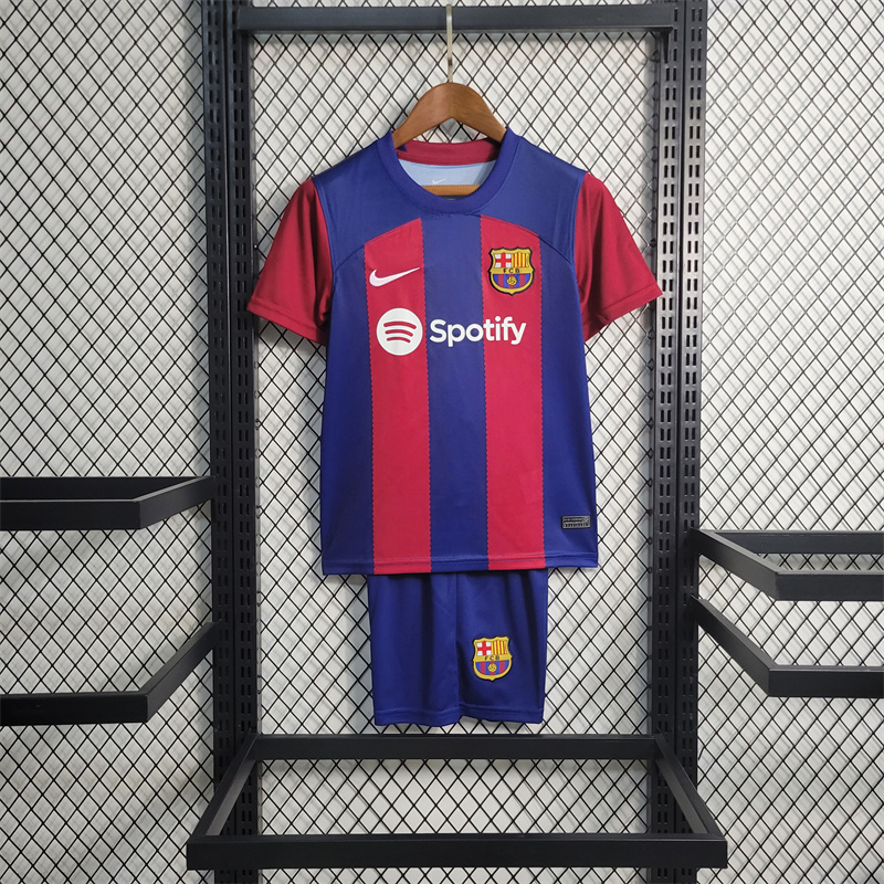 B.A.R.S.A 23-24 Home Kids Kit - JerseysGala